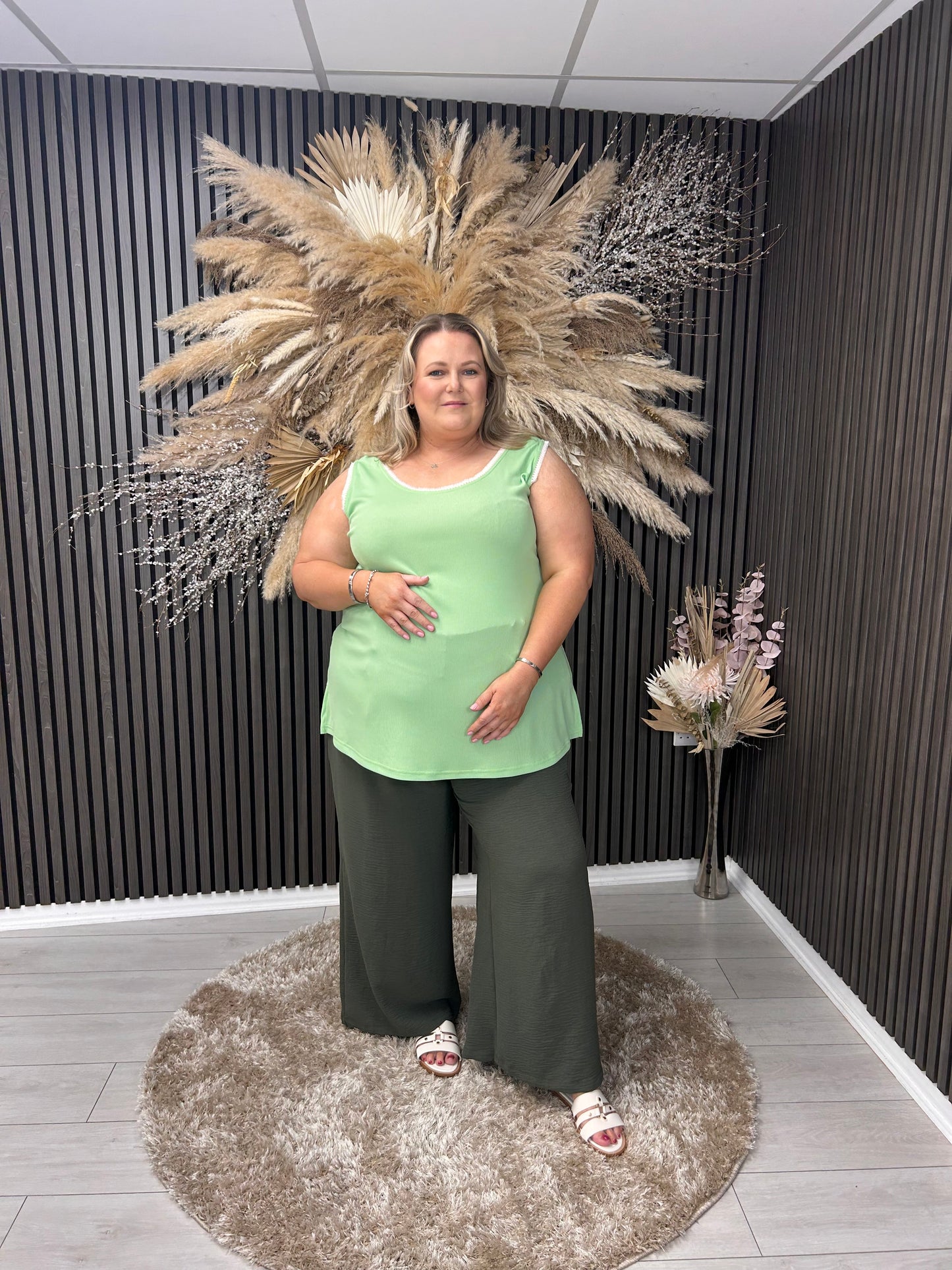 BRINLEY VEST - MINT