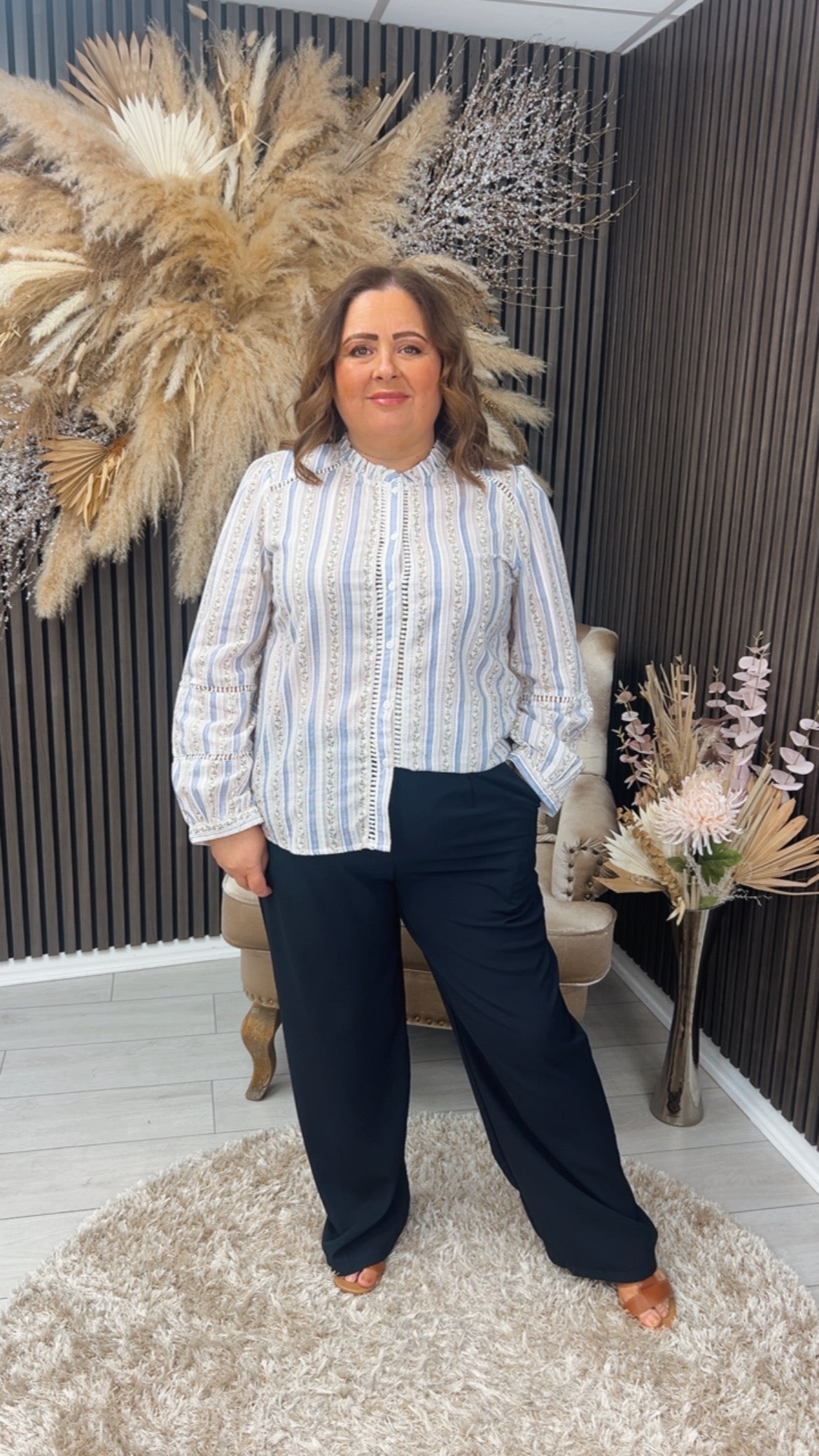 LORA SHIRT - BLUE
