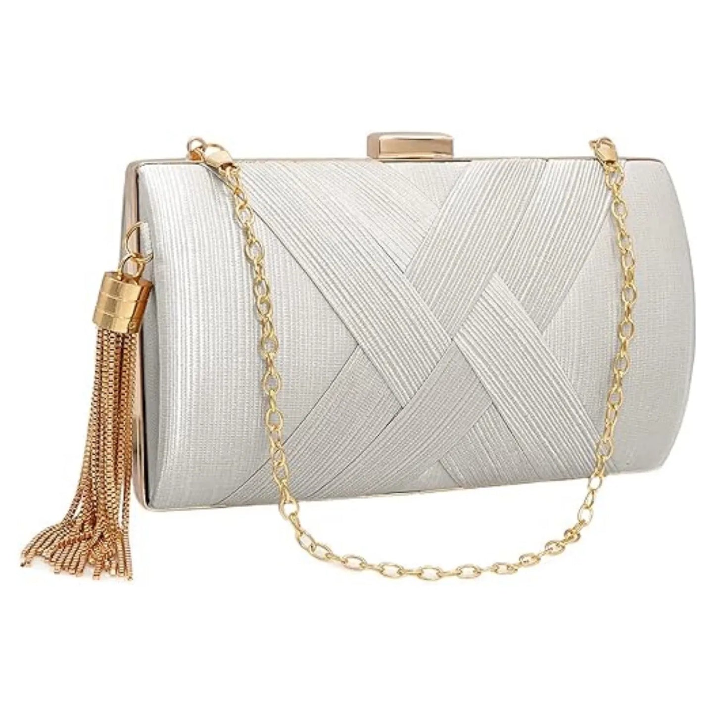 CATH CLUTCH BAG - SILVER