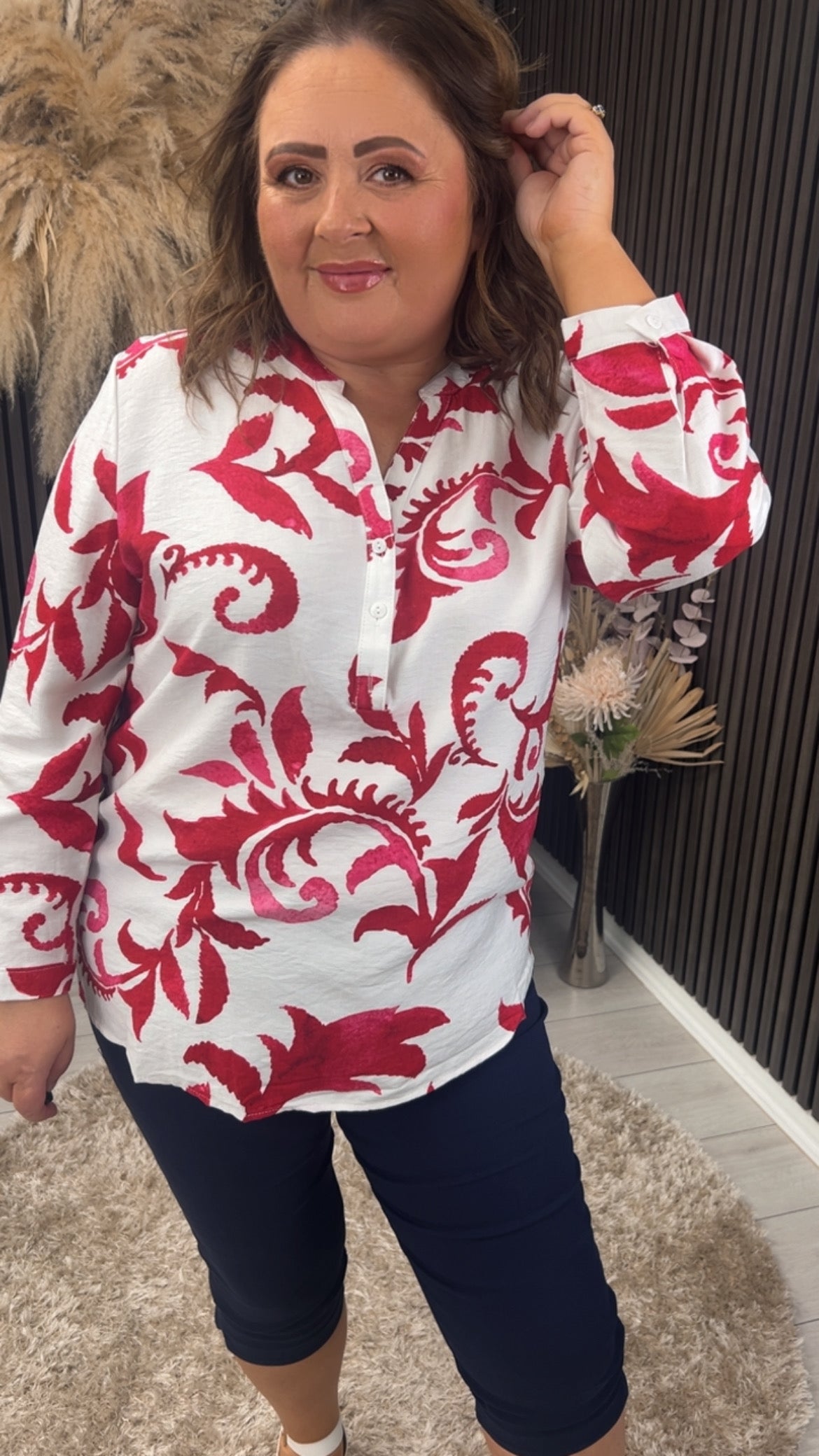 SKYLAR TOP - RED