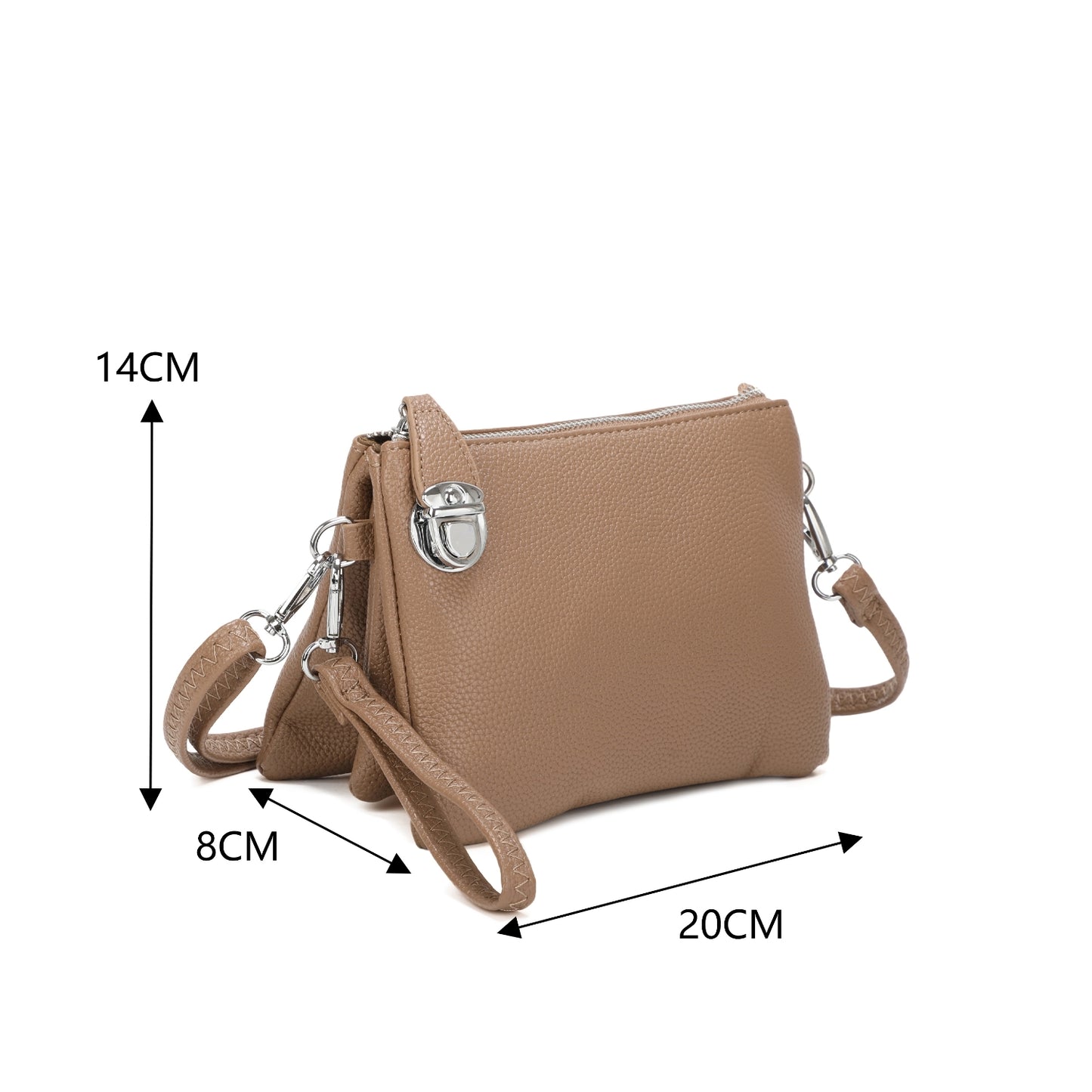 KAREN BAG - DARK BEIGE