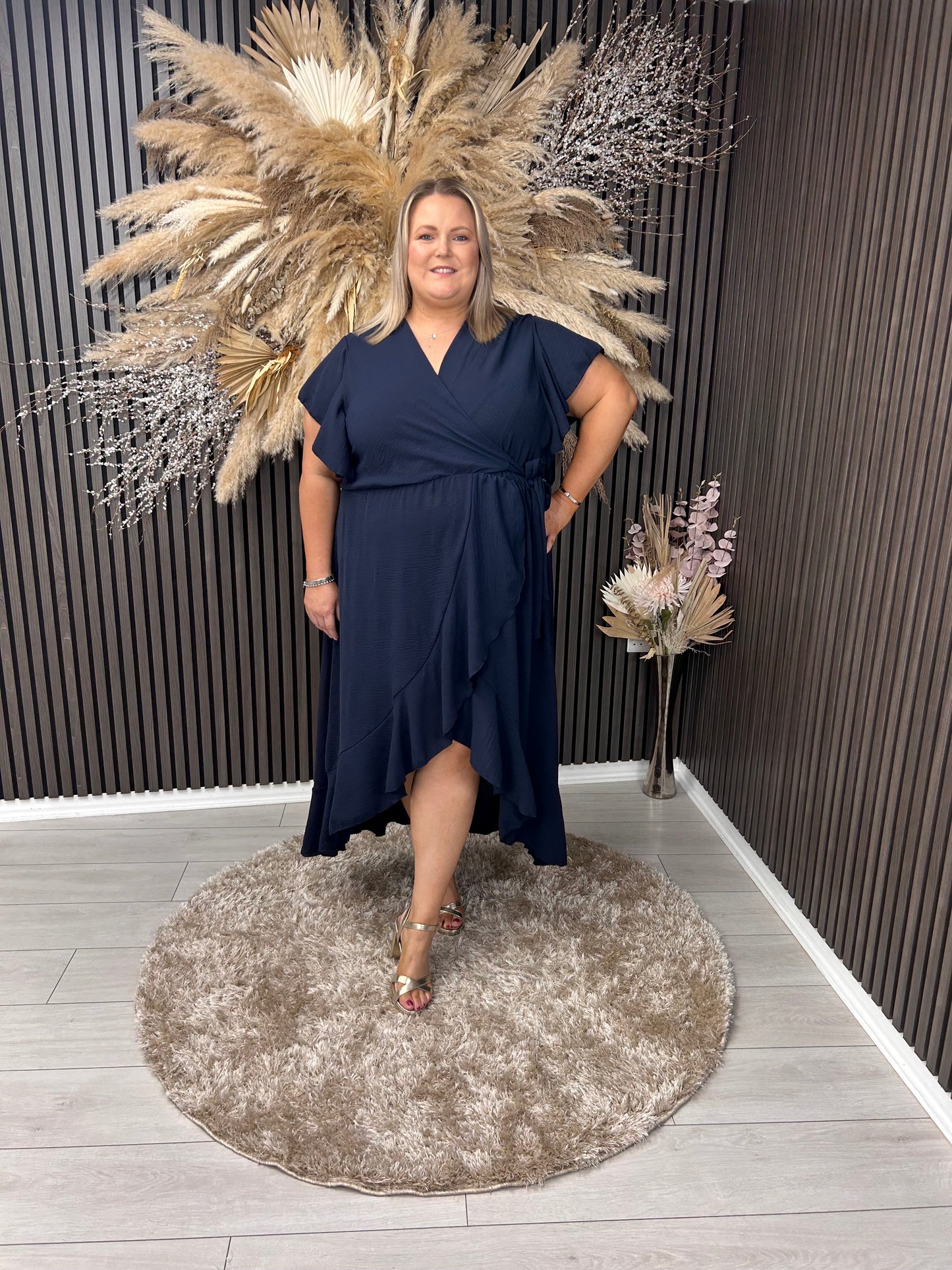KATERINA DRESS - NAVY