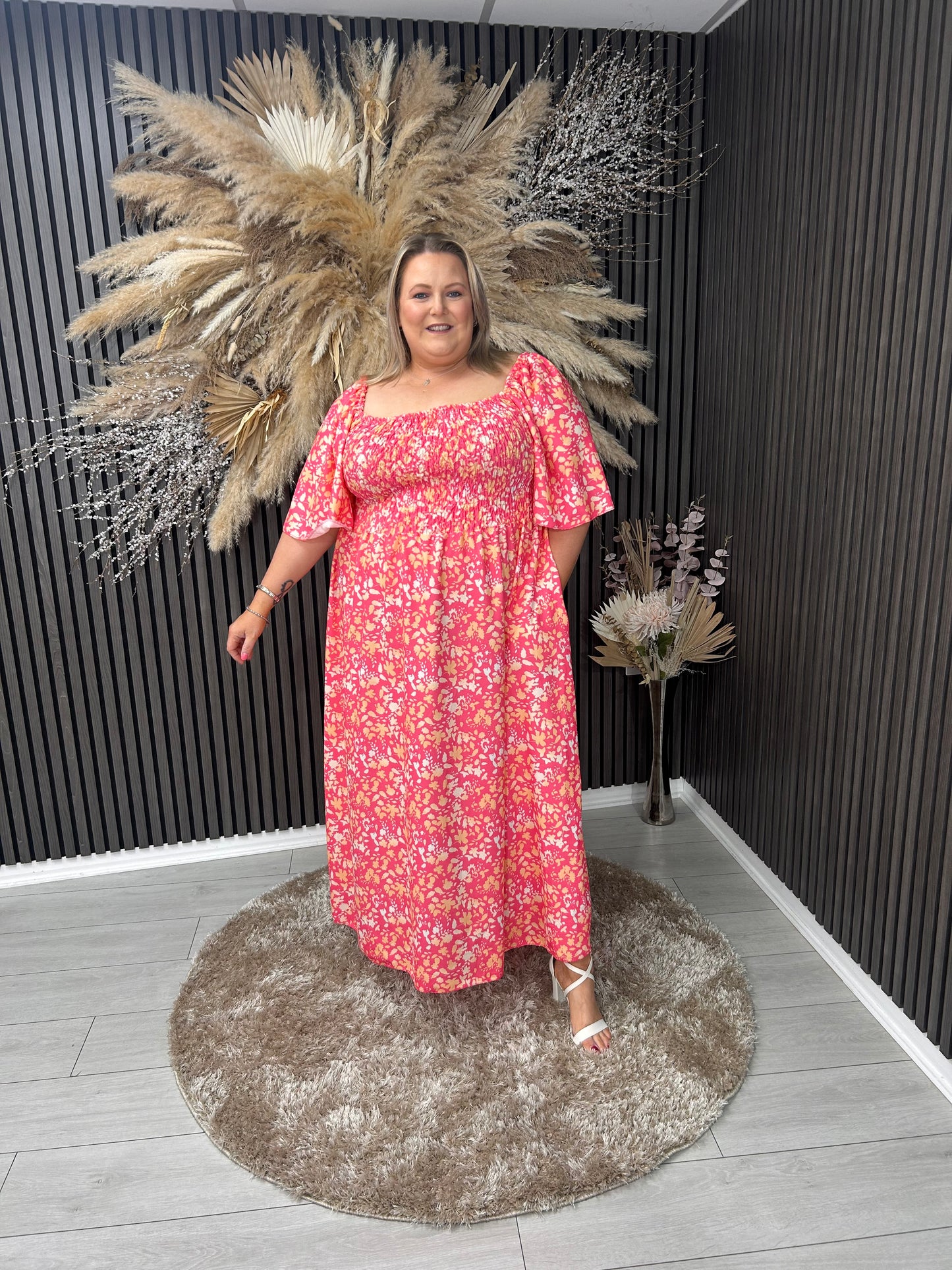 JESSICA ANN DRESS - PINK