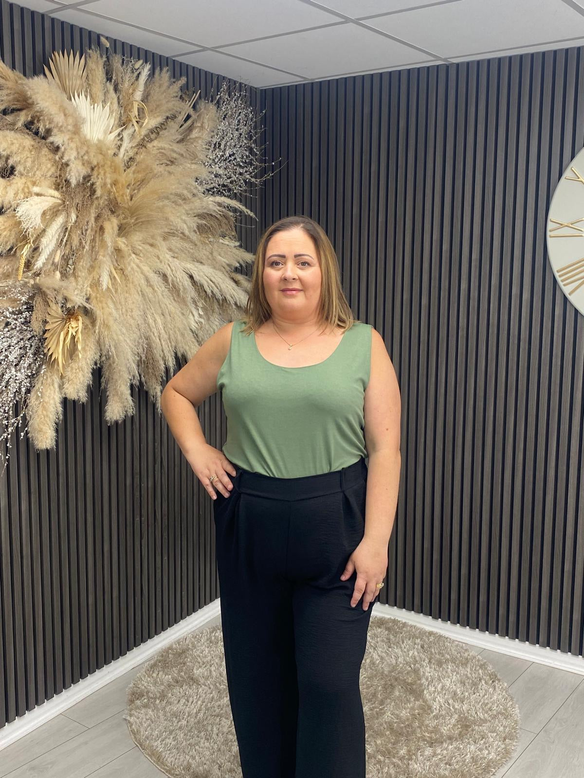 MICHAELA VEST - KHAKI