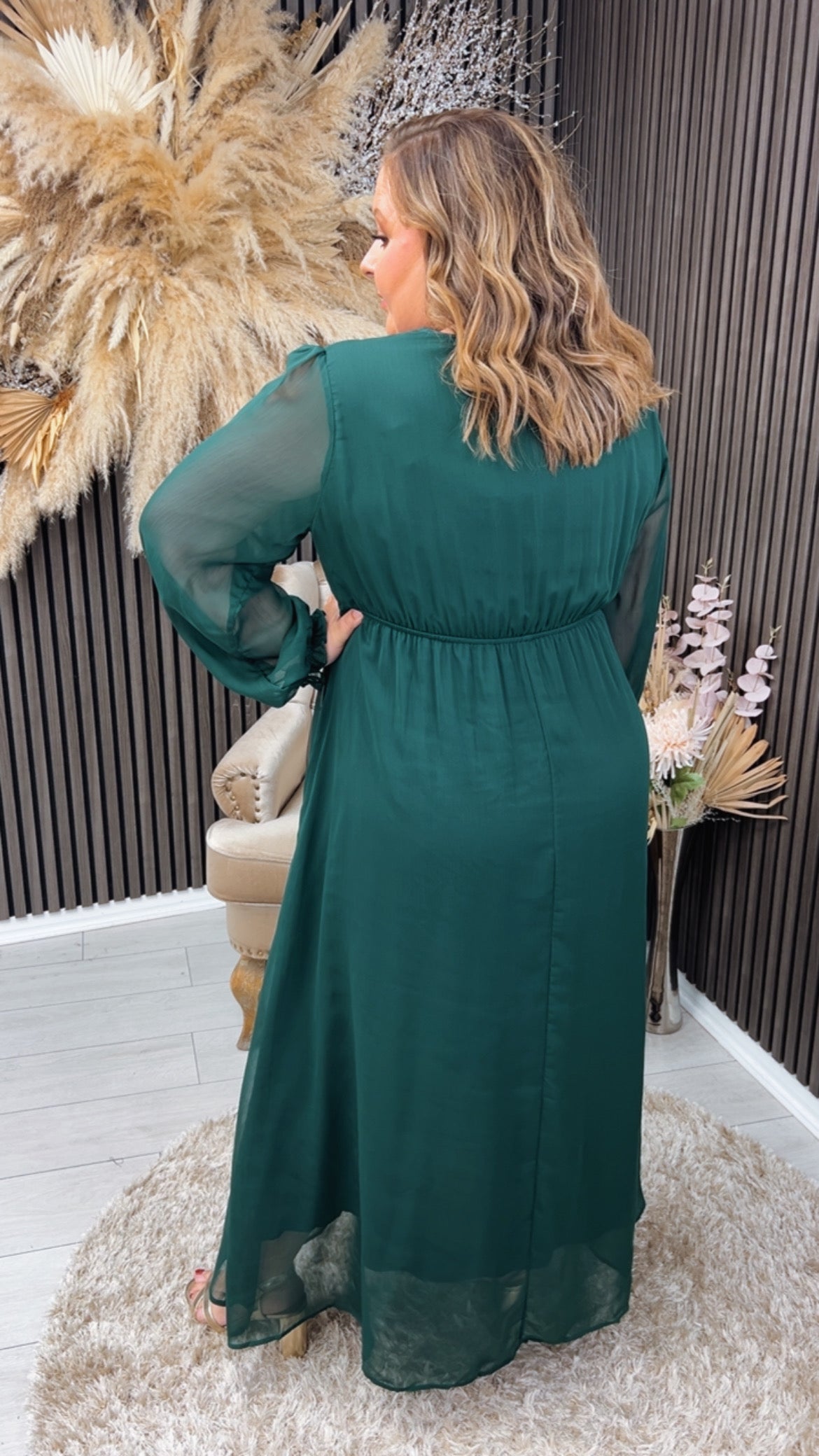 CIARA DRESS - GREEN