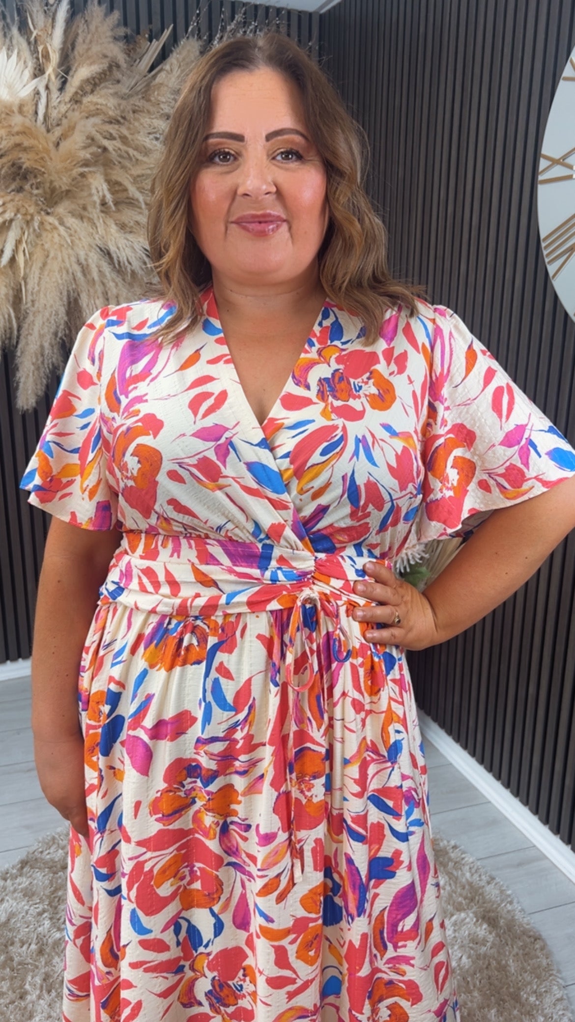 ZELDA DRESS - ORANGE