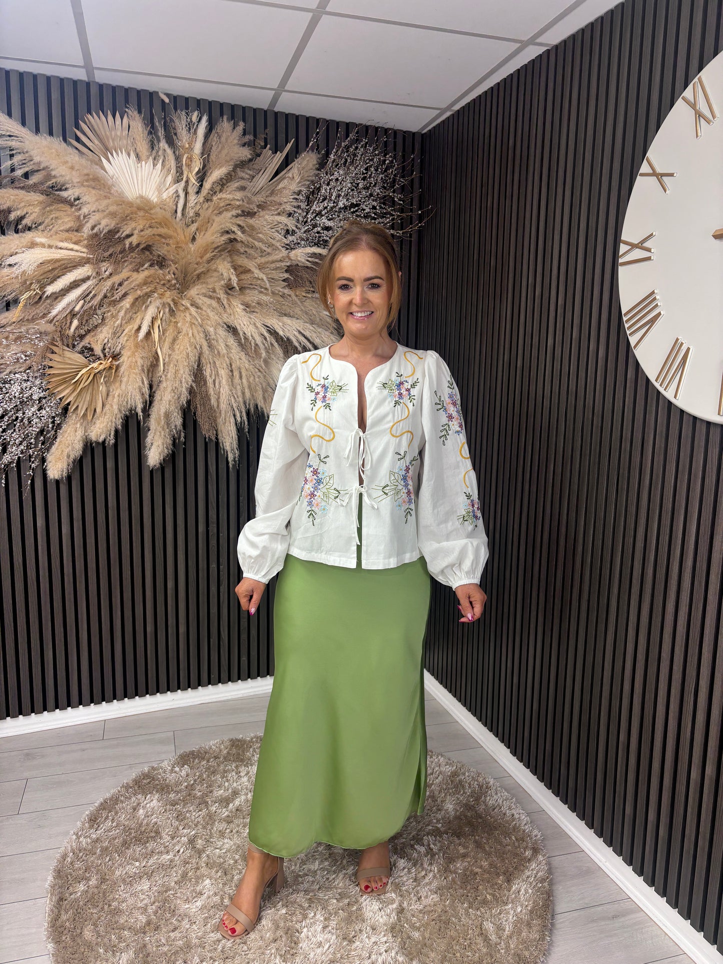JANE SKIRT - GREEN