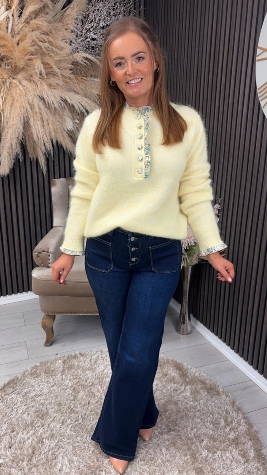 MELA JUMPER - YELLOW