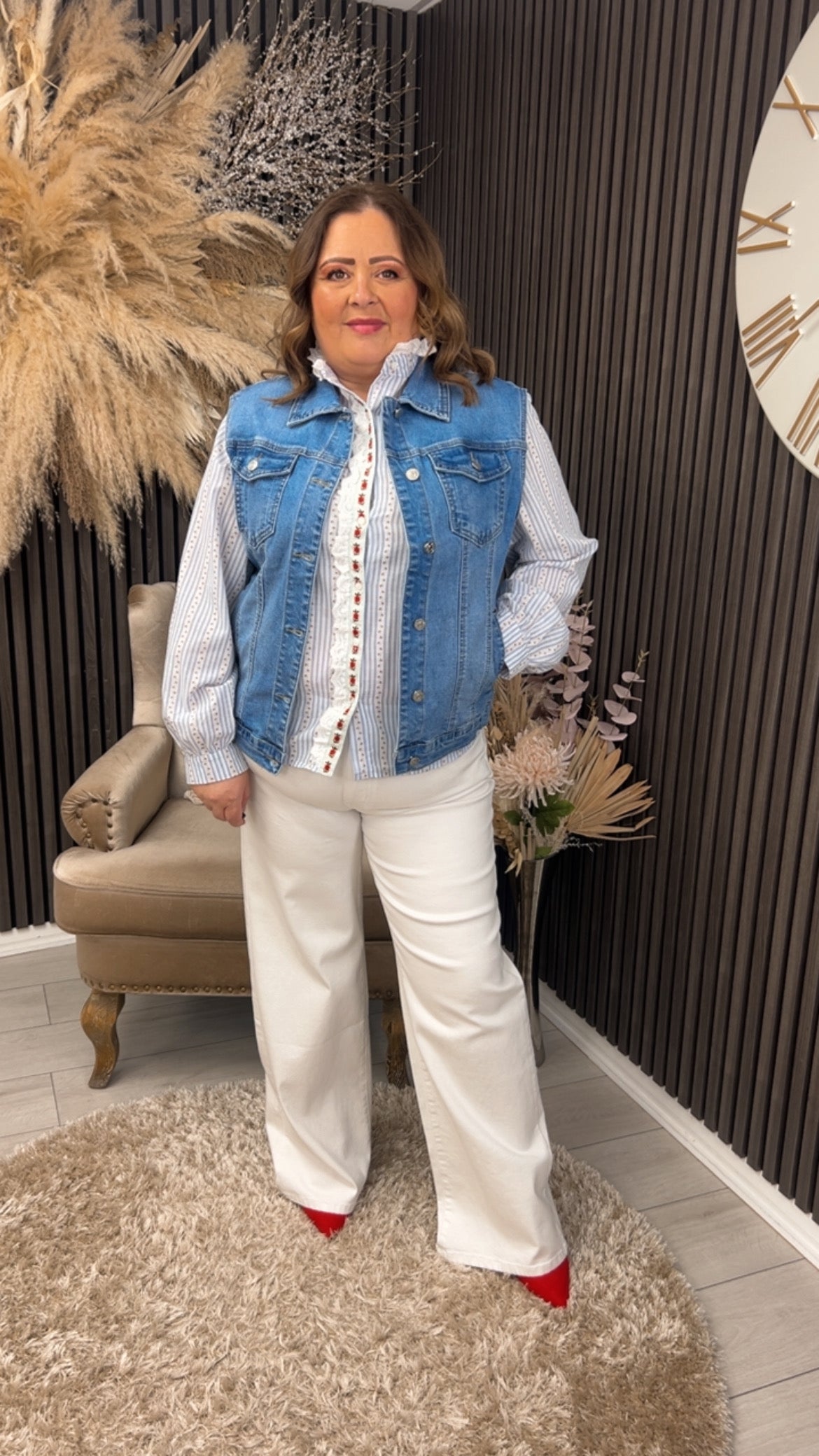 MATILDA JEANS - WHITE