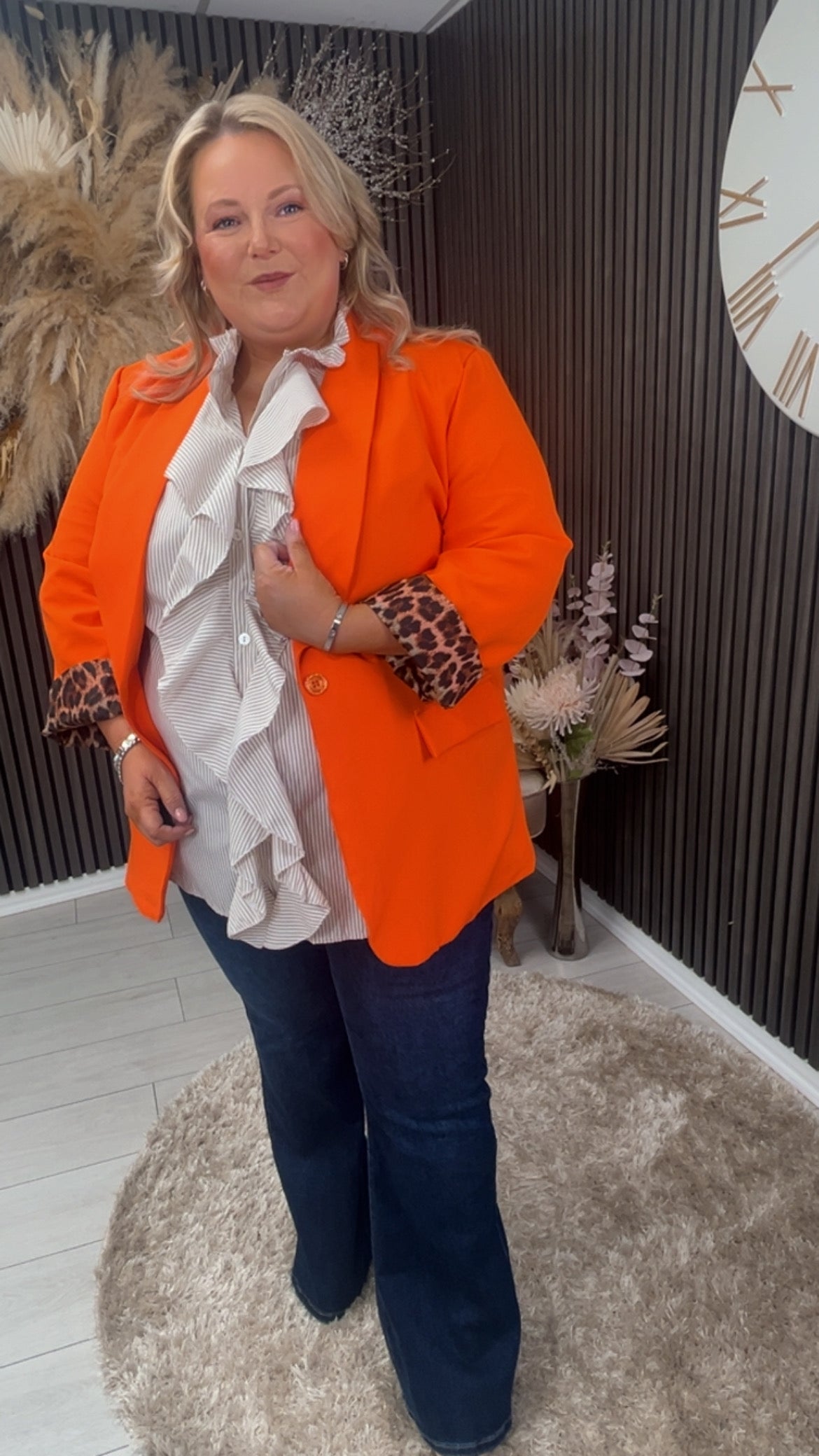 MIRA BLAZER - ORANGE