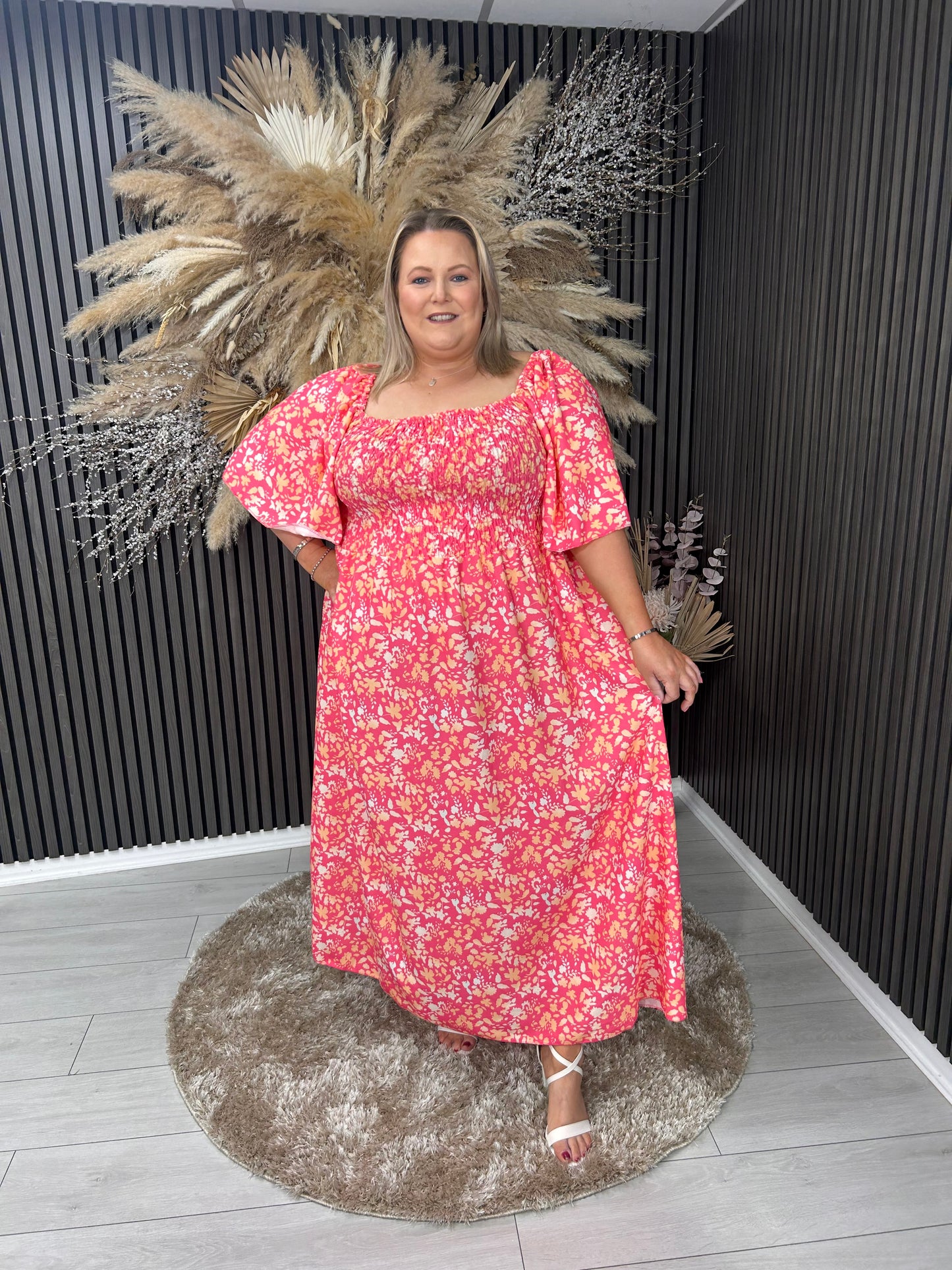 JESSICA ANN DRESS - PINK
