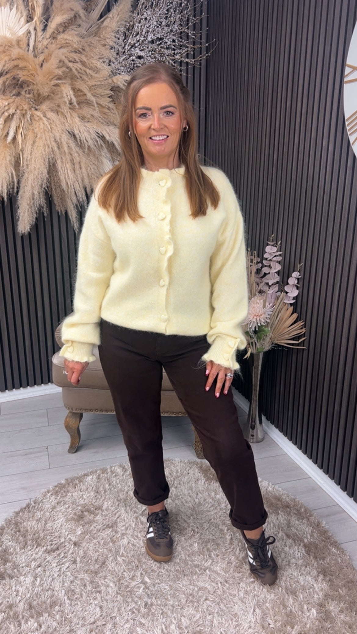NICOLA CARDIGAN - YELLOW