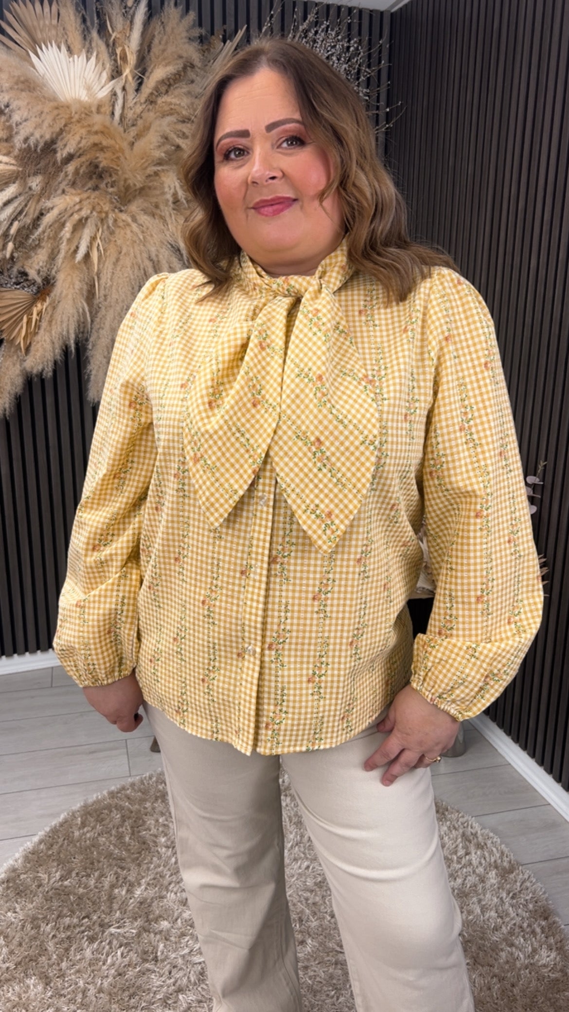 JANET SHIRT - YELLOW