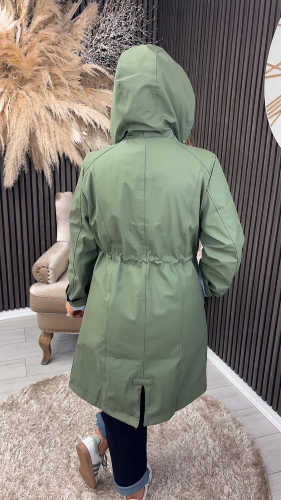KATH RAINCOAT - KHAKI