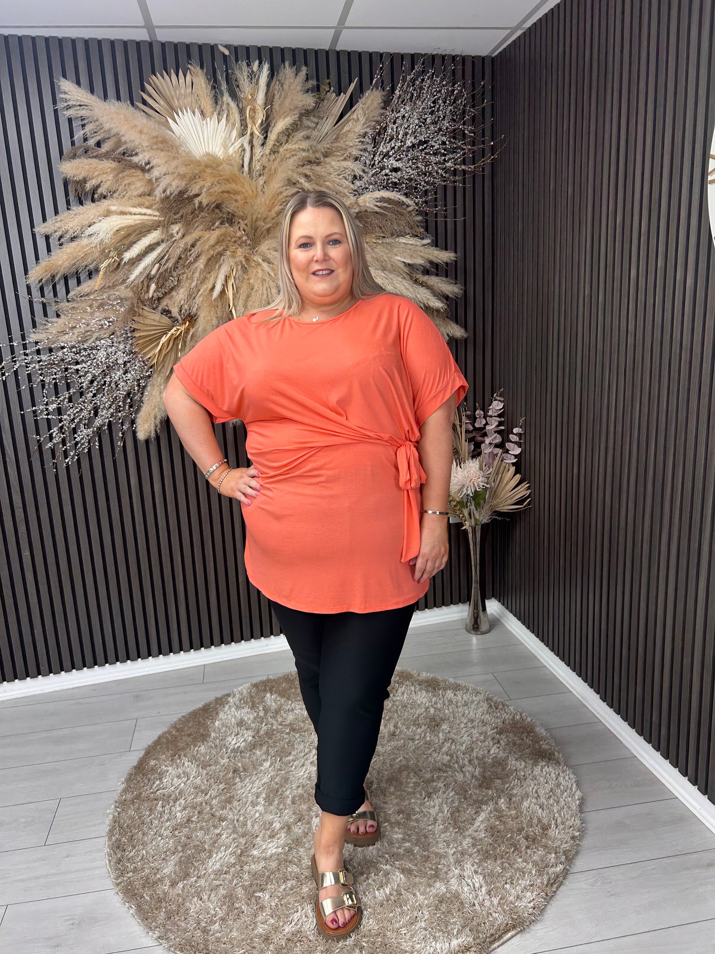 TONI TOP - CORAL