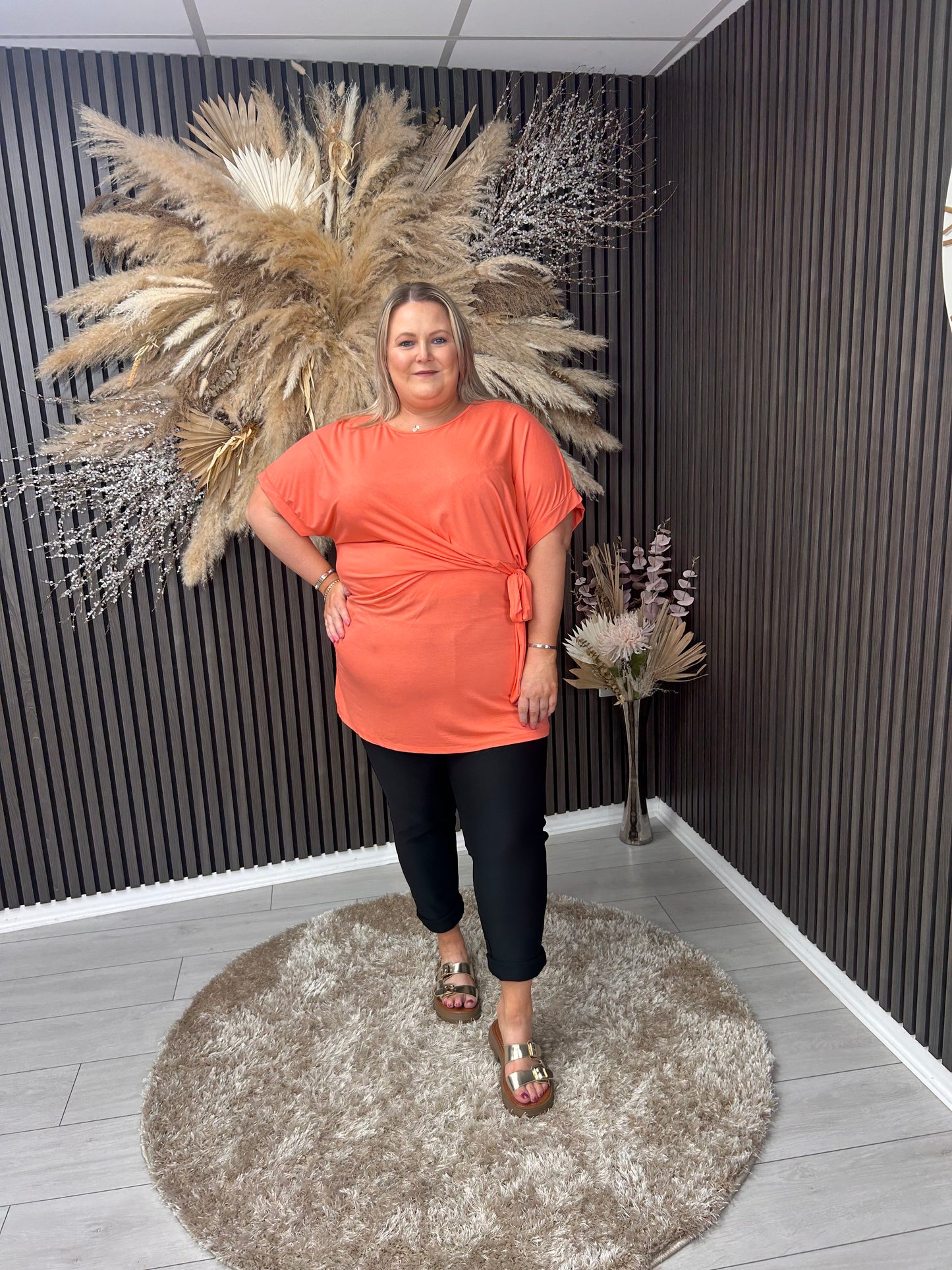 TONI TOP - CORAL