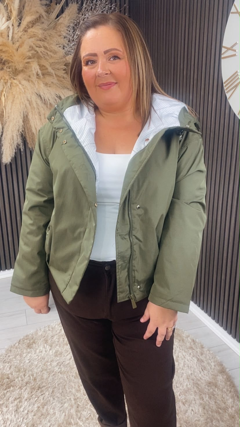 ANNETTE COAT - KHAKI