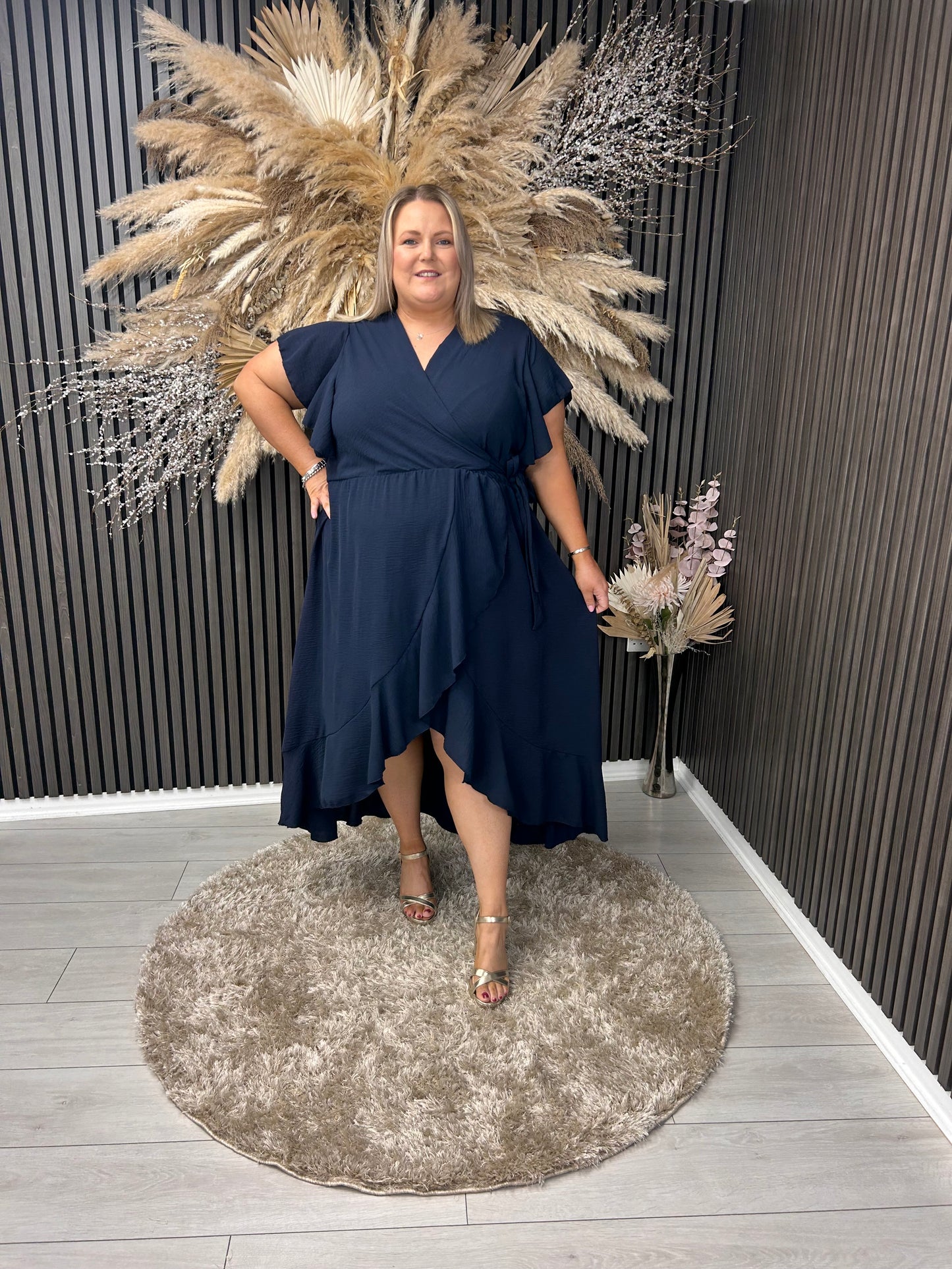 KATERINA DRESS - NAVY