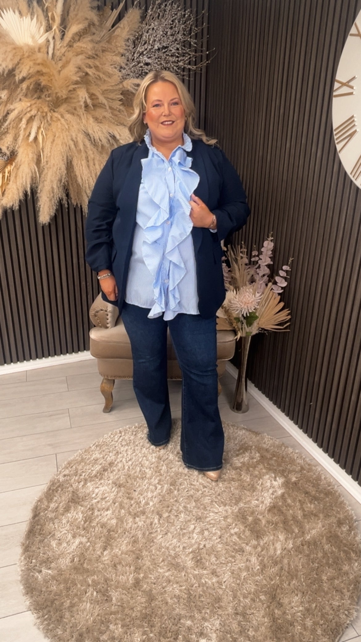 MARNIE BLAZER - NAVY