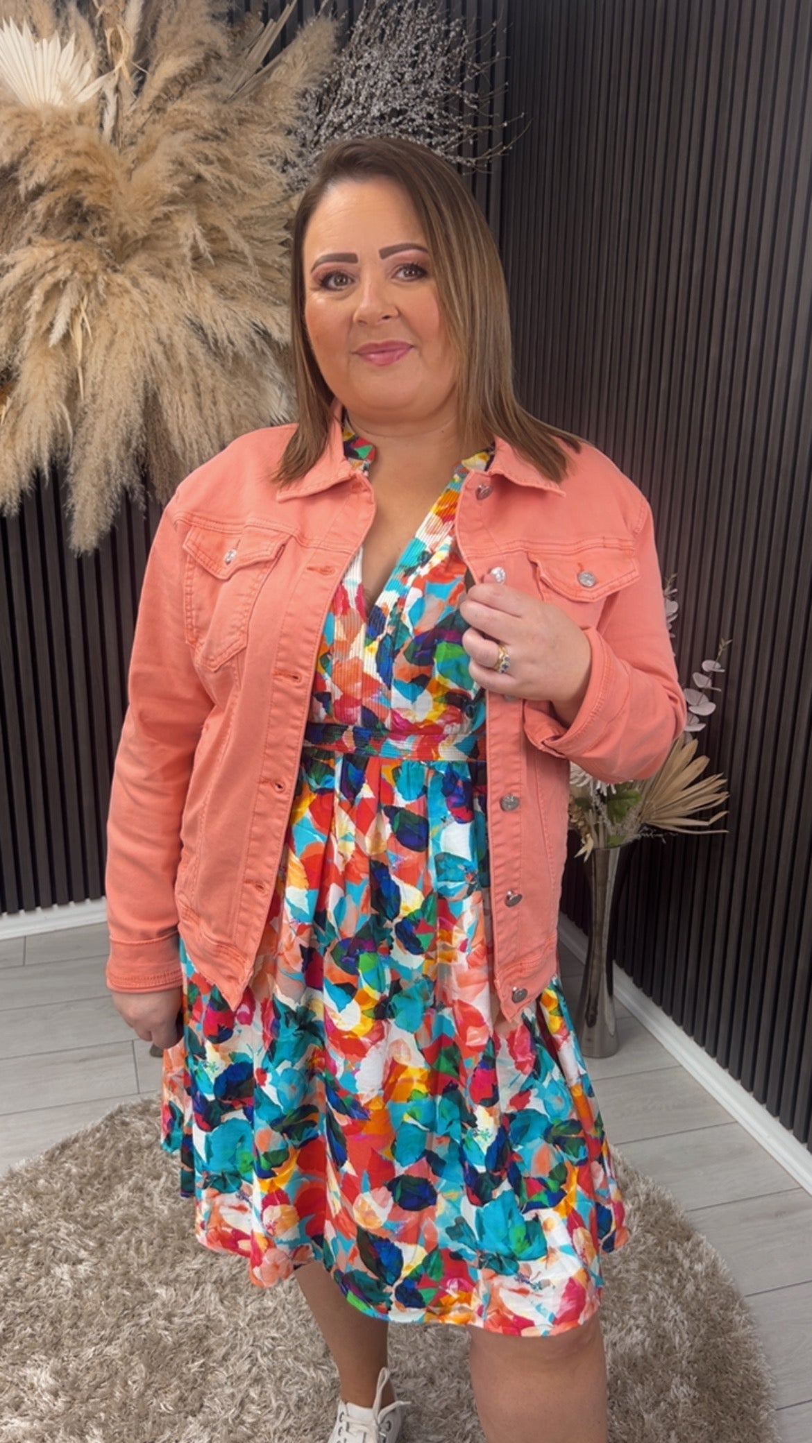 LINA DRESS - MULTI