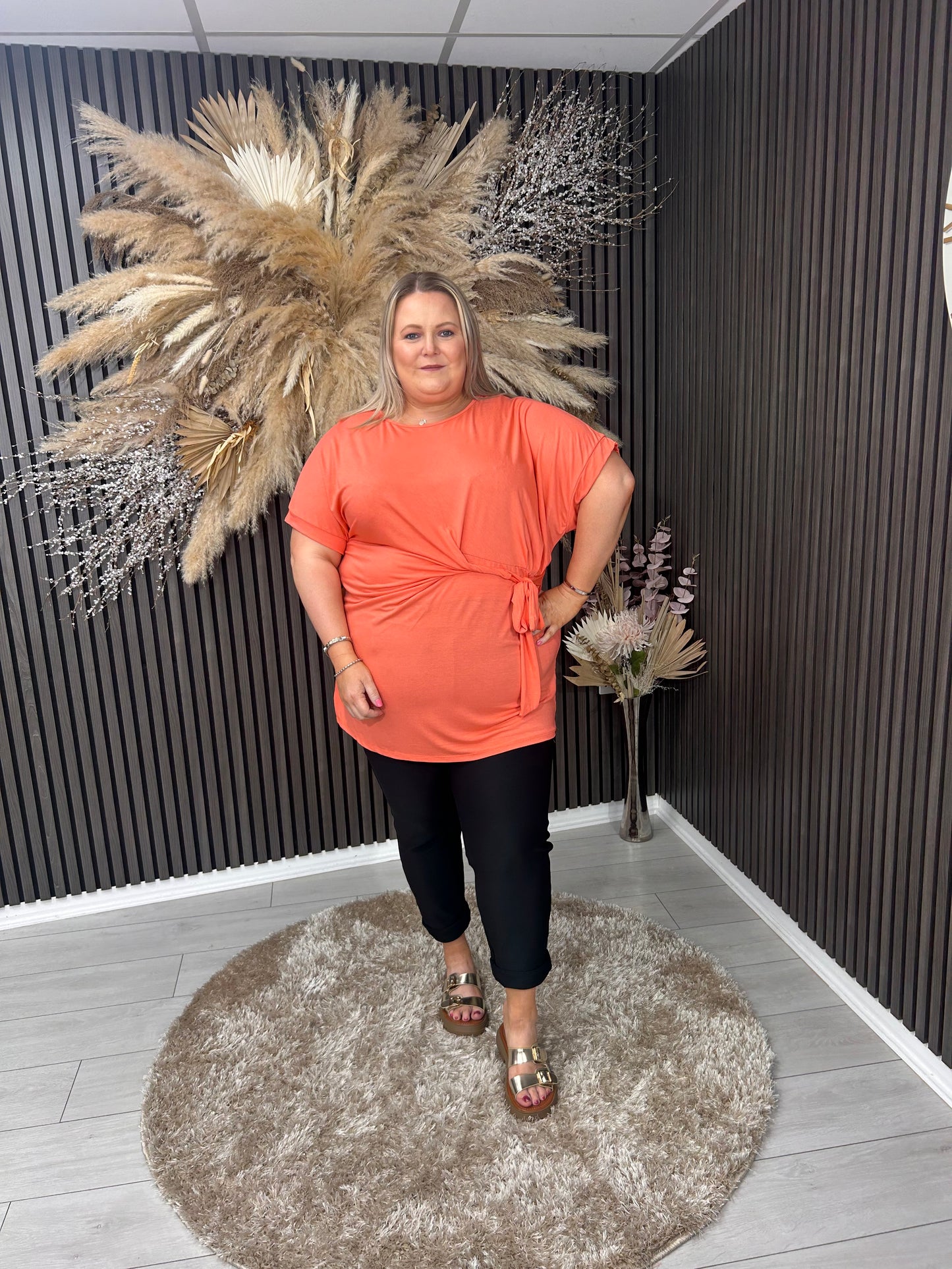 TONI TOP - CORAL