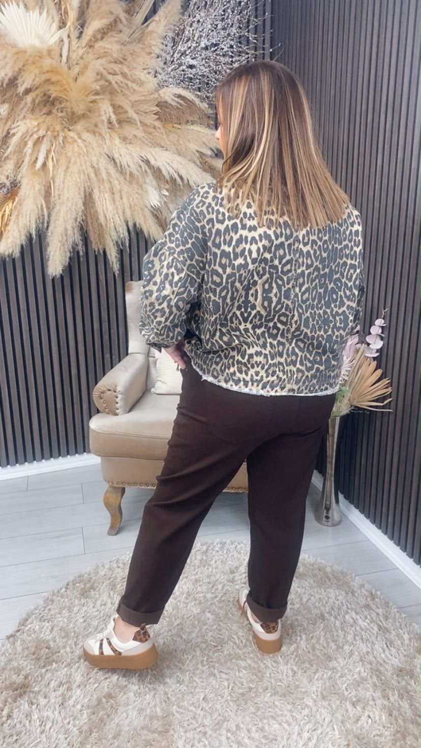 JESSA JEANS - BROWN