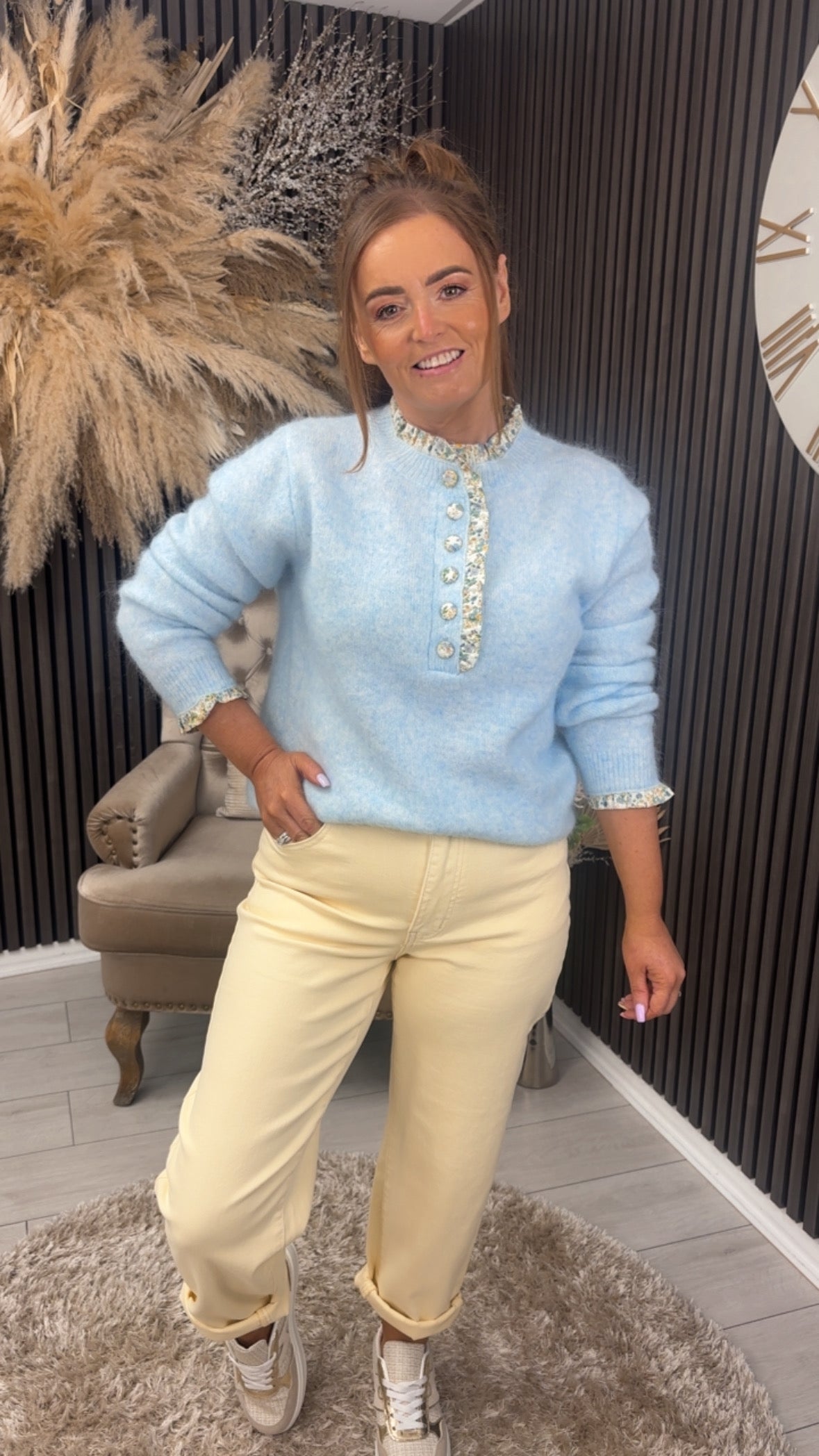 MELA JUMPER - BLUE
