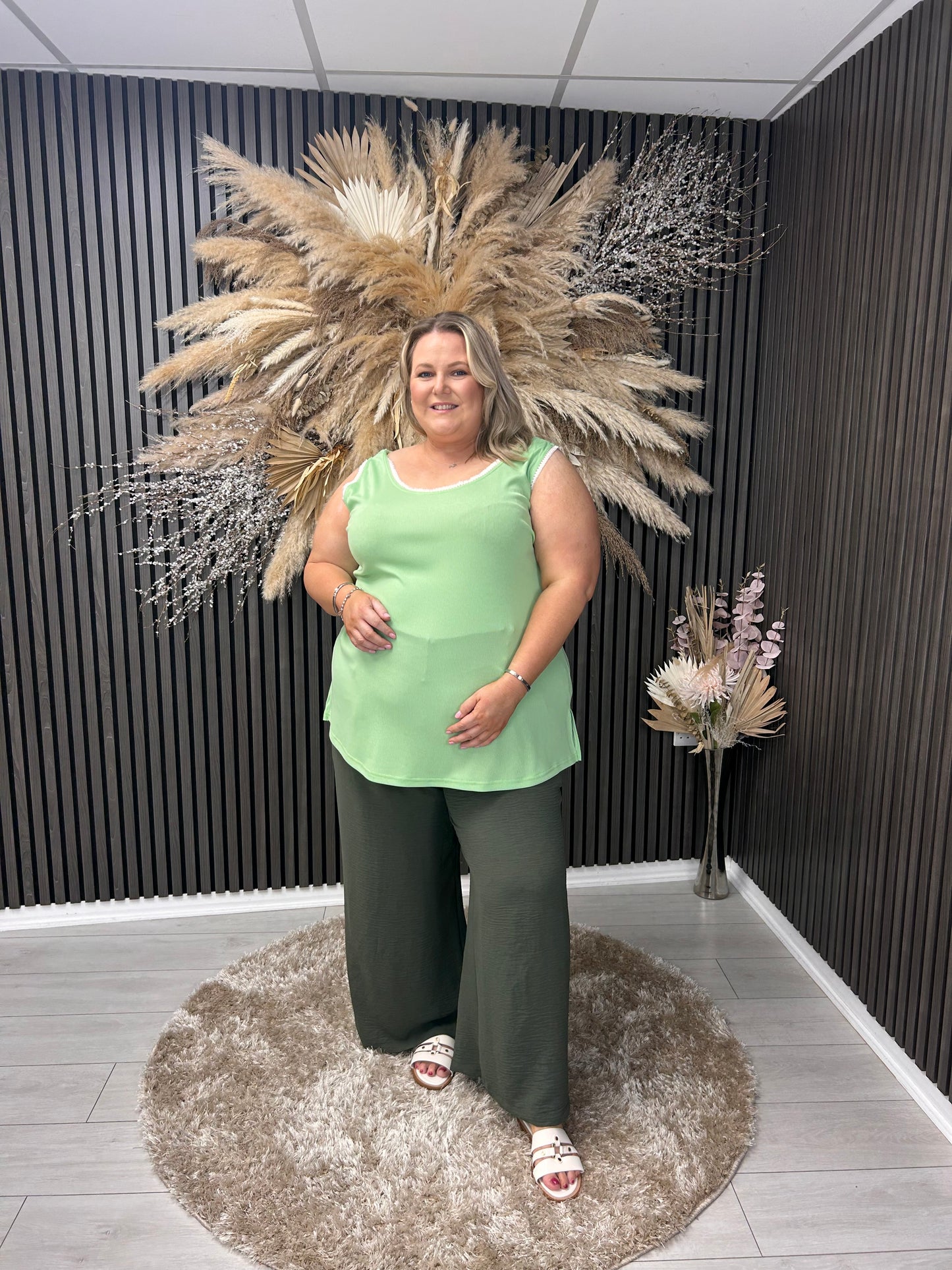 BRINLEY VEST - MINT