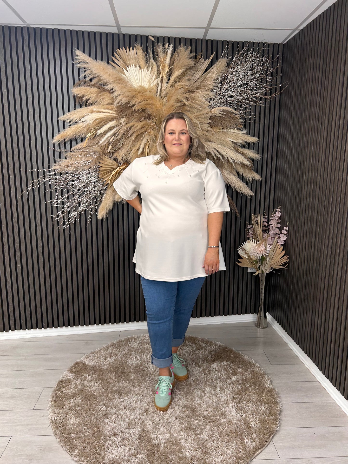 KATHERINE TOP - WHITE