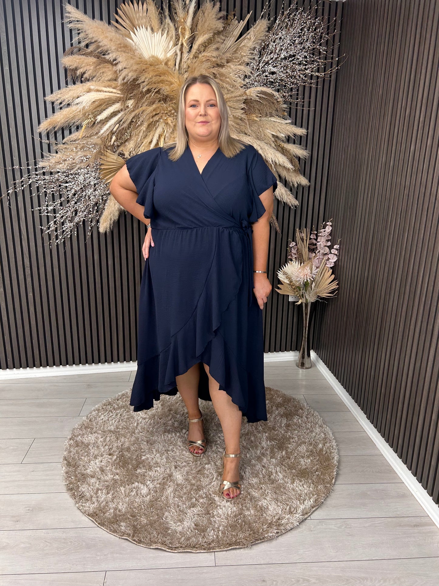 KATERINA DRESS - NAVY