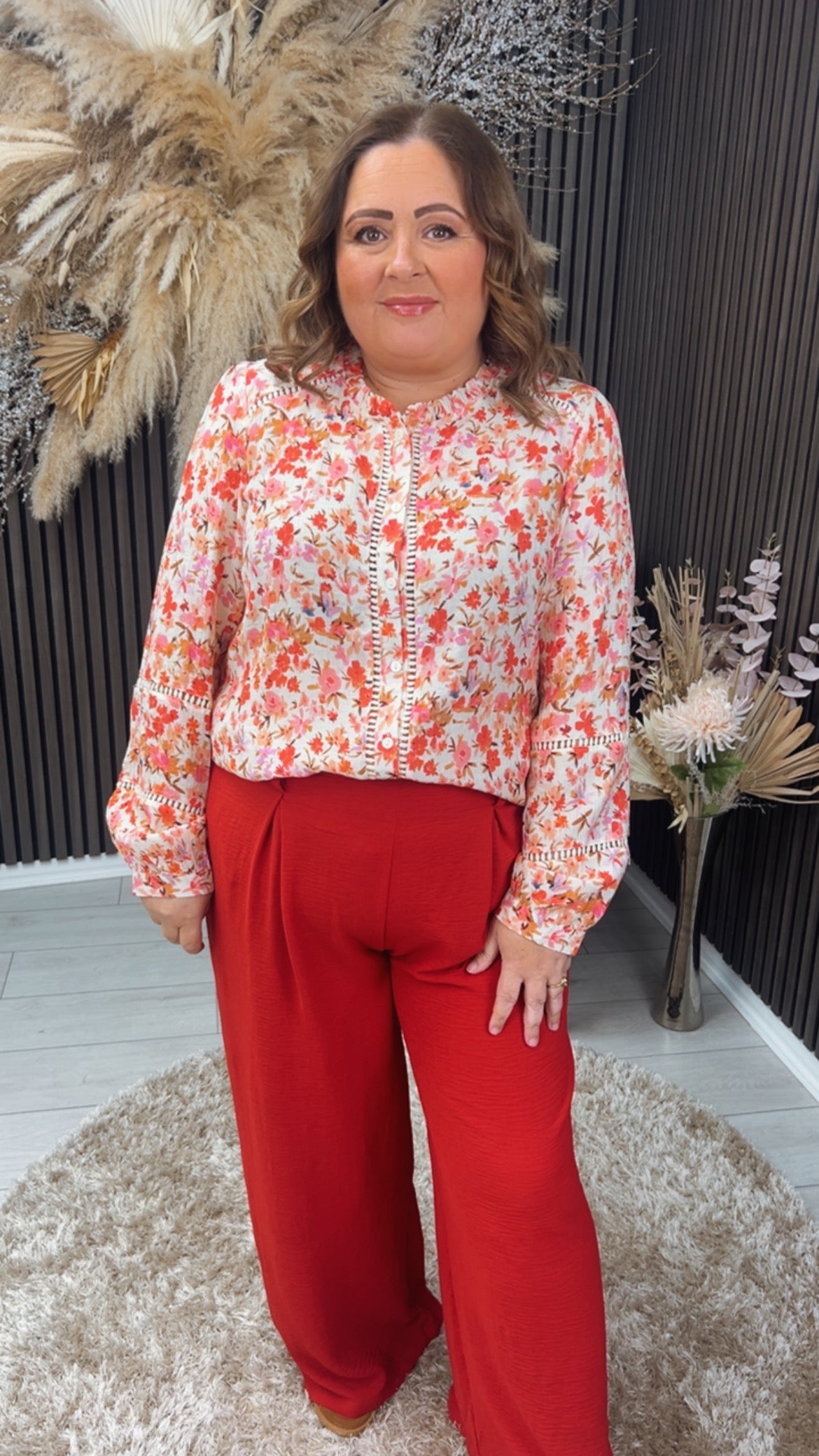 DAPHNE SHIRT - ROSE
