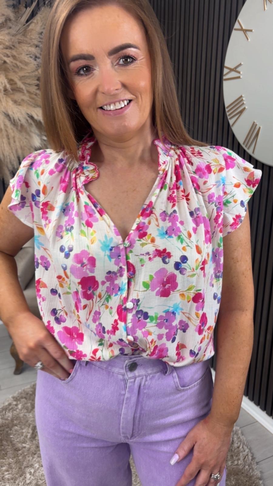 JEANIE JEANS - LILAC