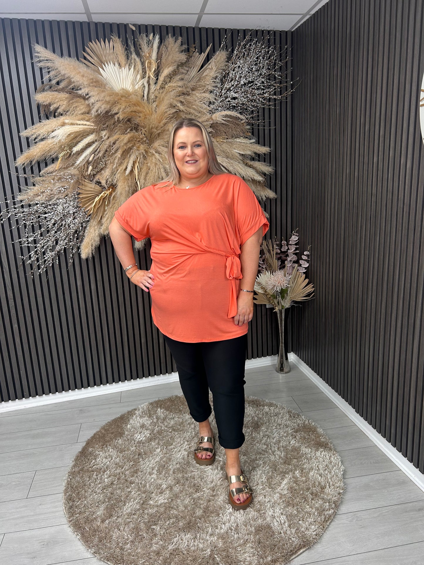TONI TOP - CORAL