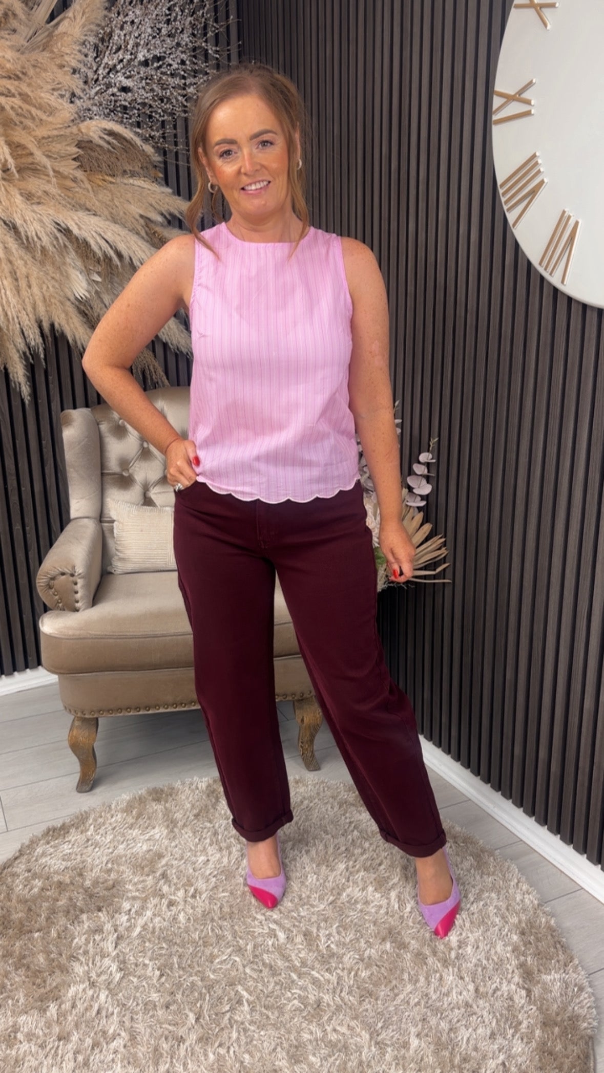 AMELIE TOP - PINK