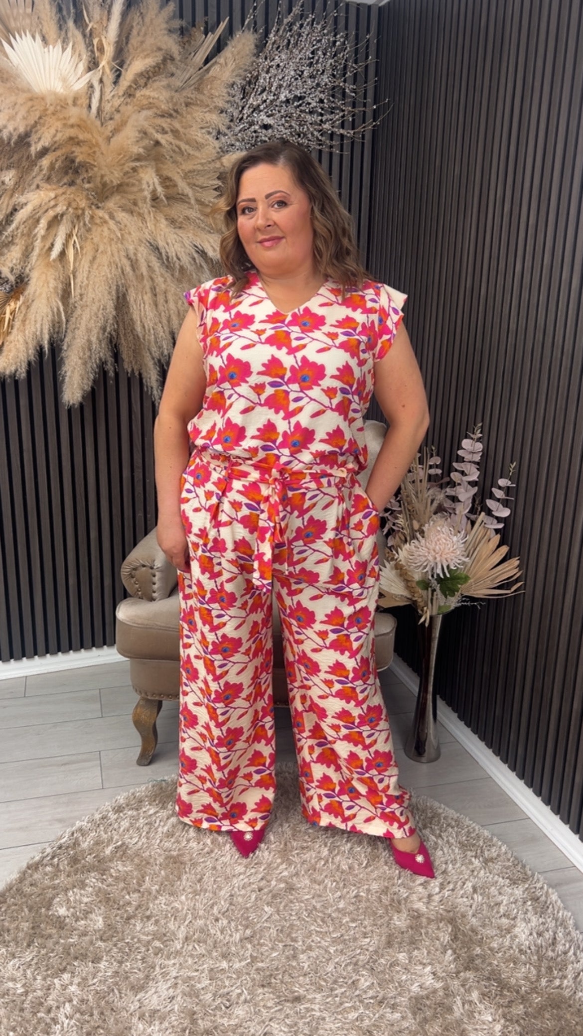 LOUISE TOP - FLORAL