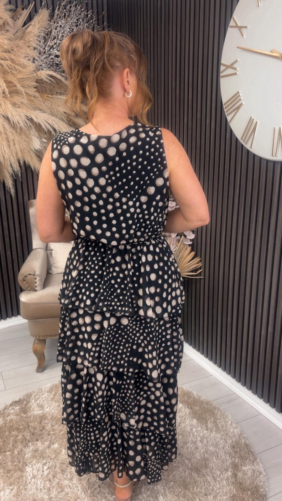 LORETTA DRESS - BLACK