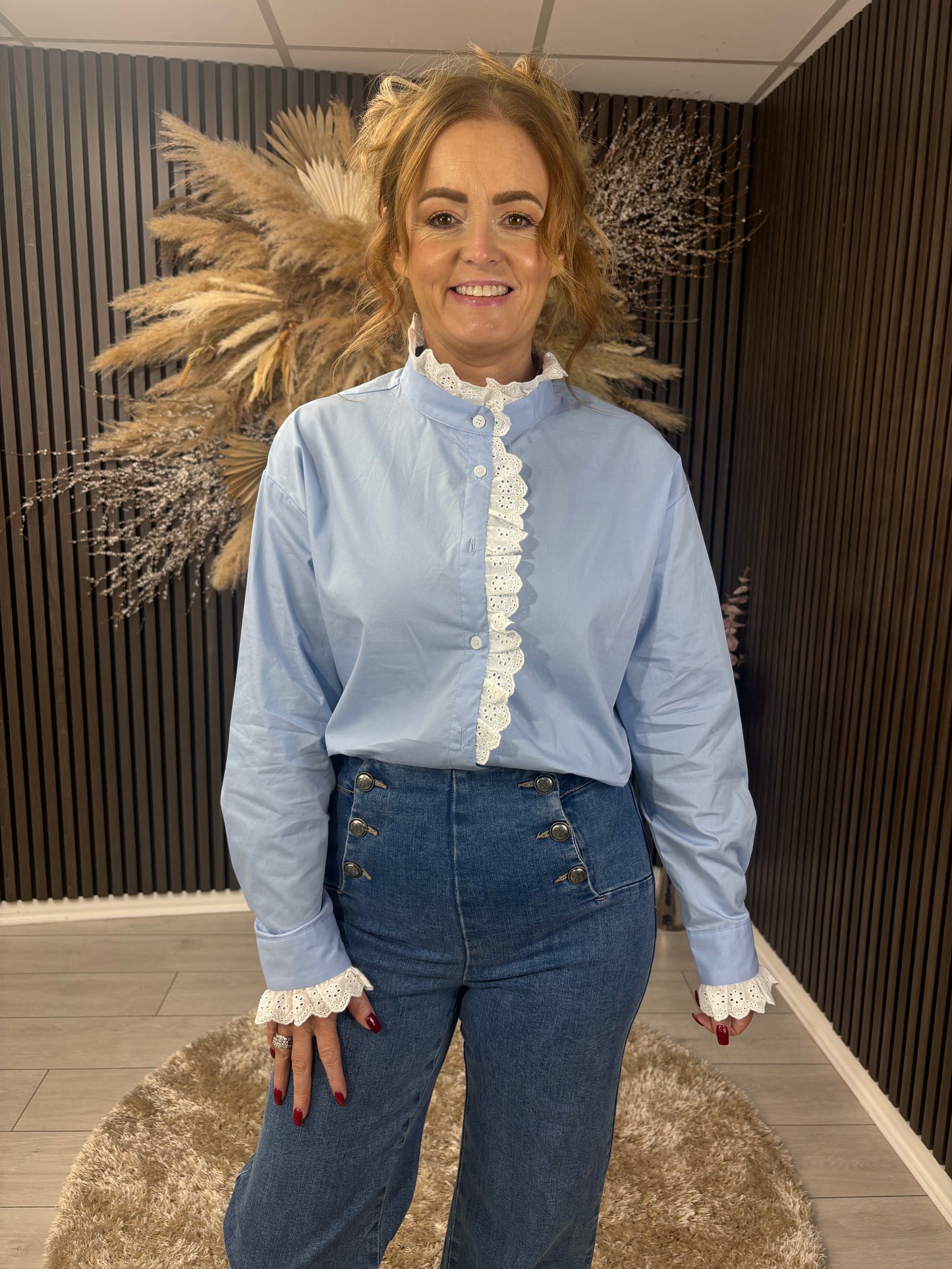 ELEANOR SHIRT - BLUE