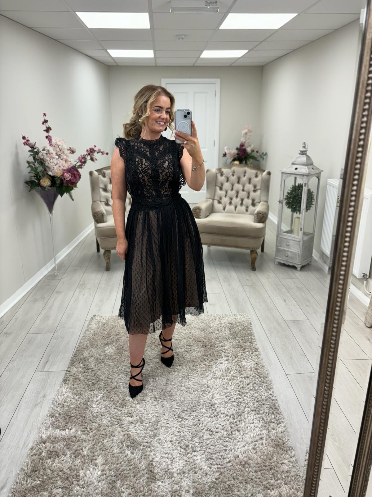 Black dress boutique outlet
