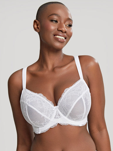 PANACHE - ANA PLUNGE BRA - WHITE
