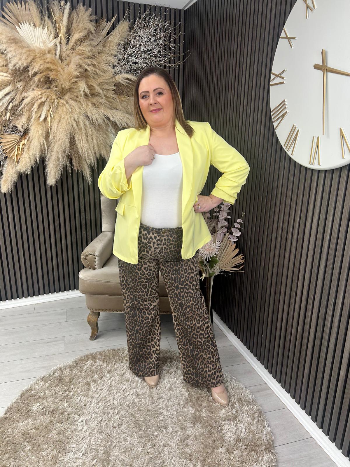 TANYA BLAZER - YELLOW