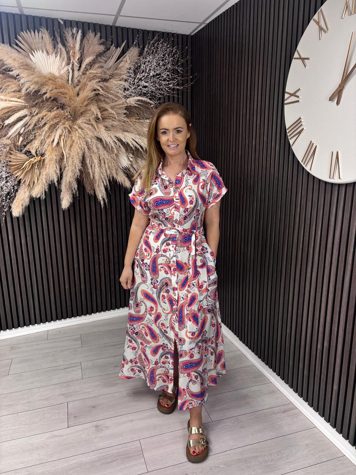 GLORIA DRESS - PINK