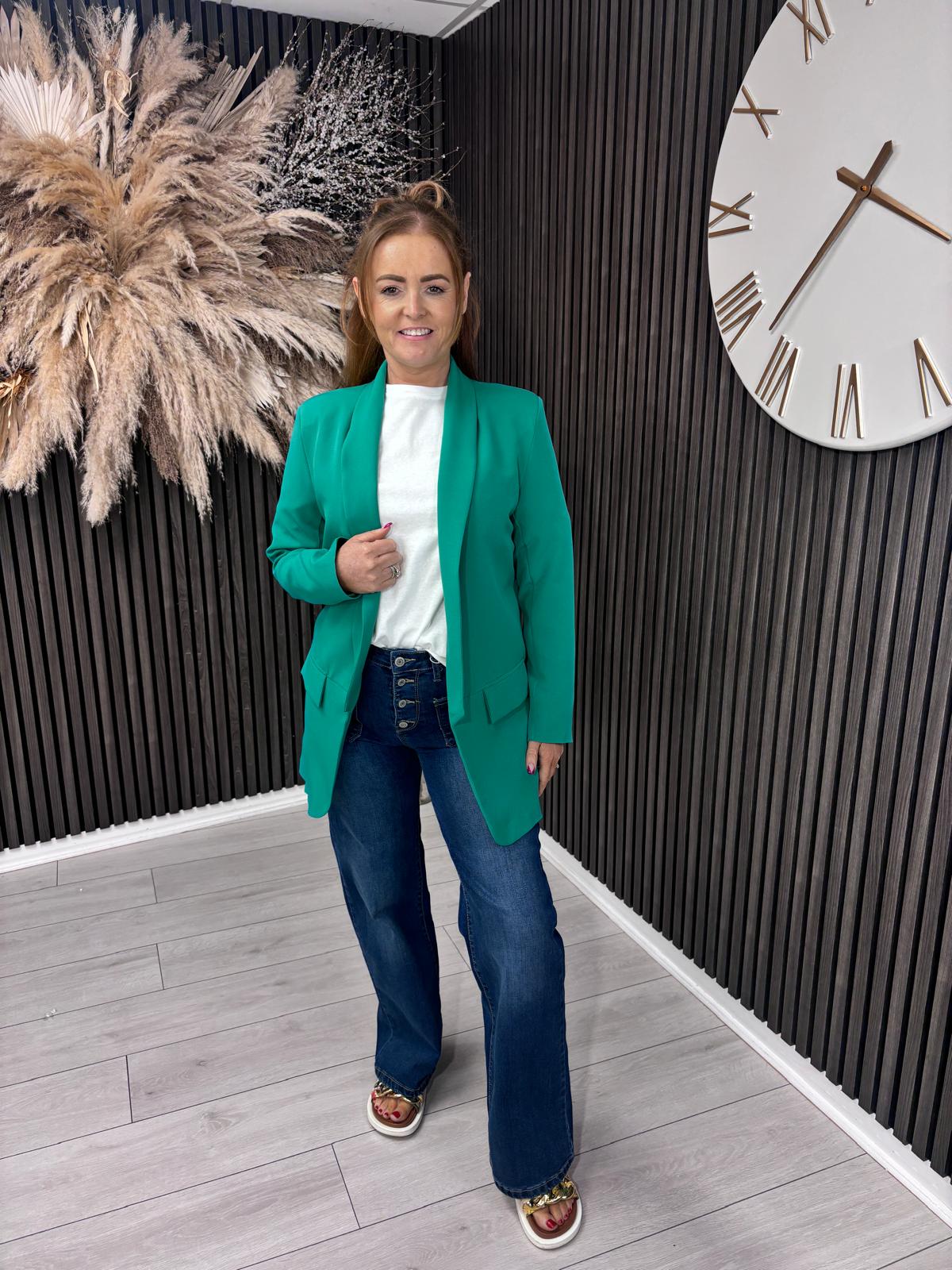 BREE BLAZER - GREEN