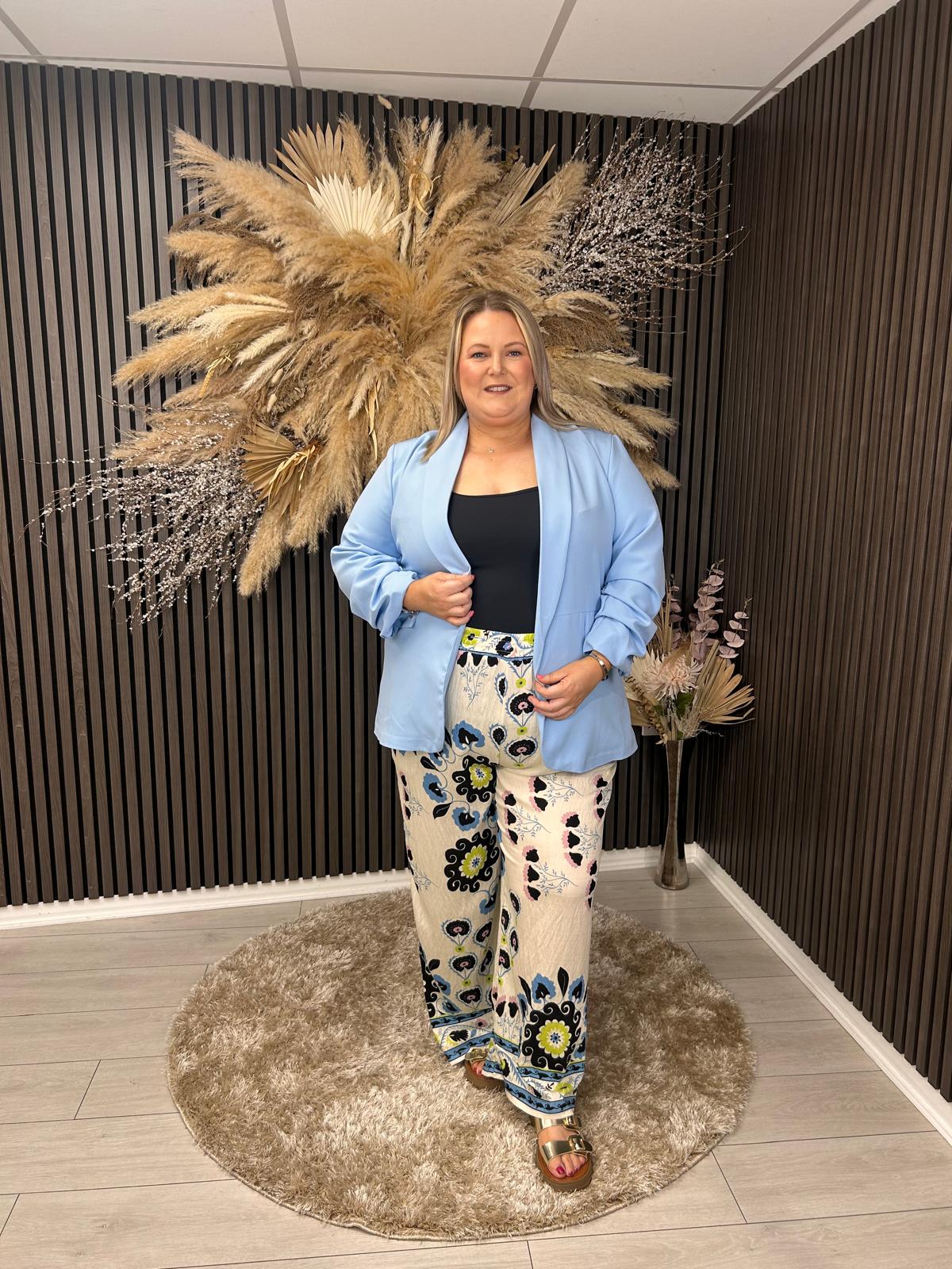 TANYA BLAZER - SKY BLUE