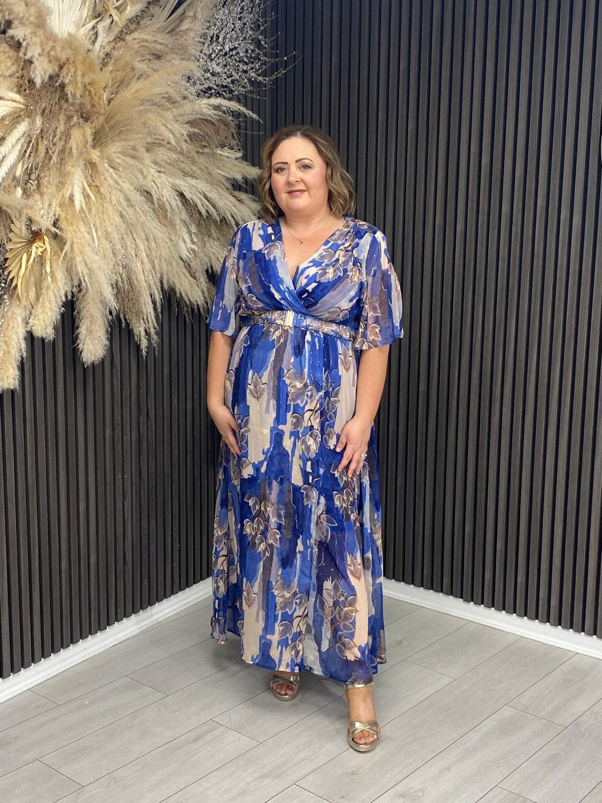 TAMARA DRESS - NAVY
