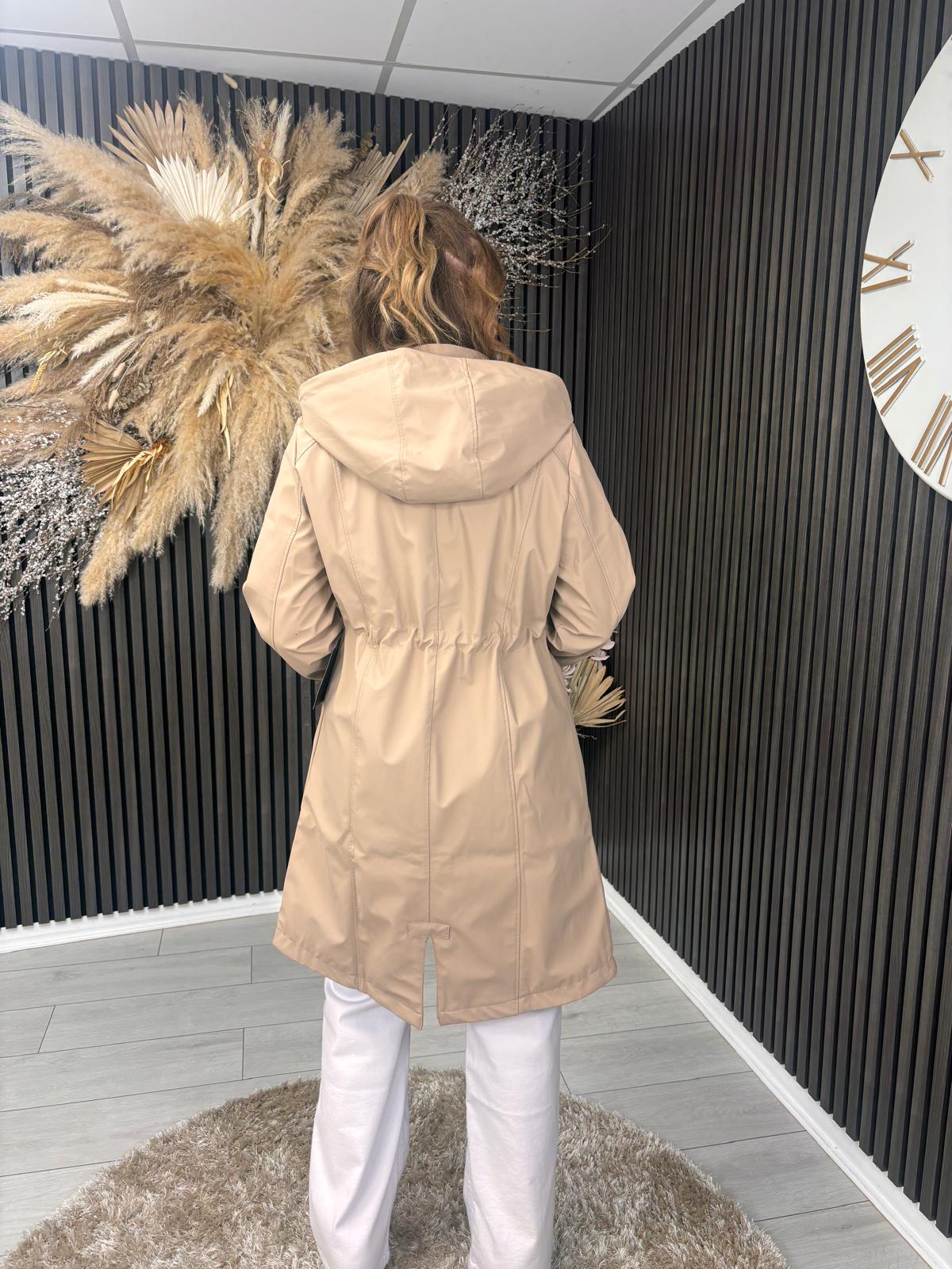 KATH RAINCOAT - STONE