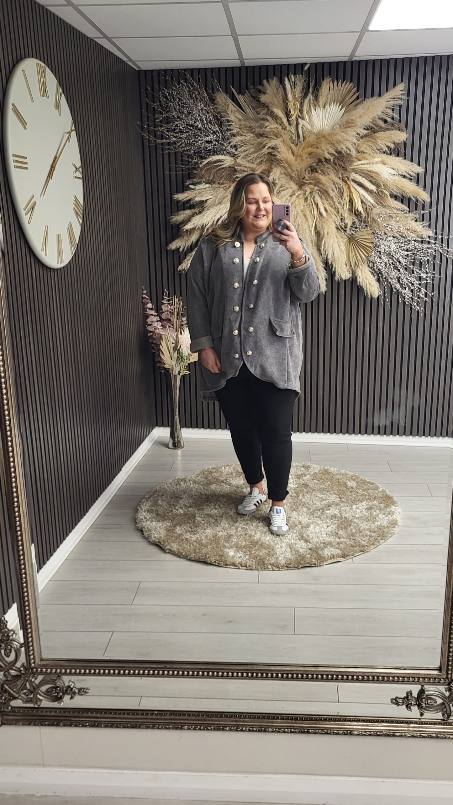 CHARLENE JACKET - GREY