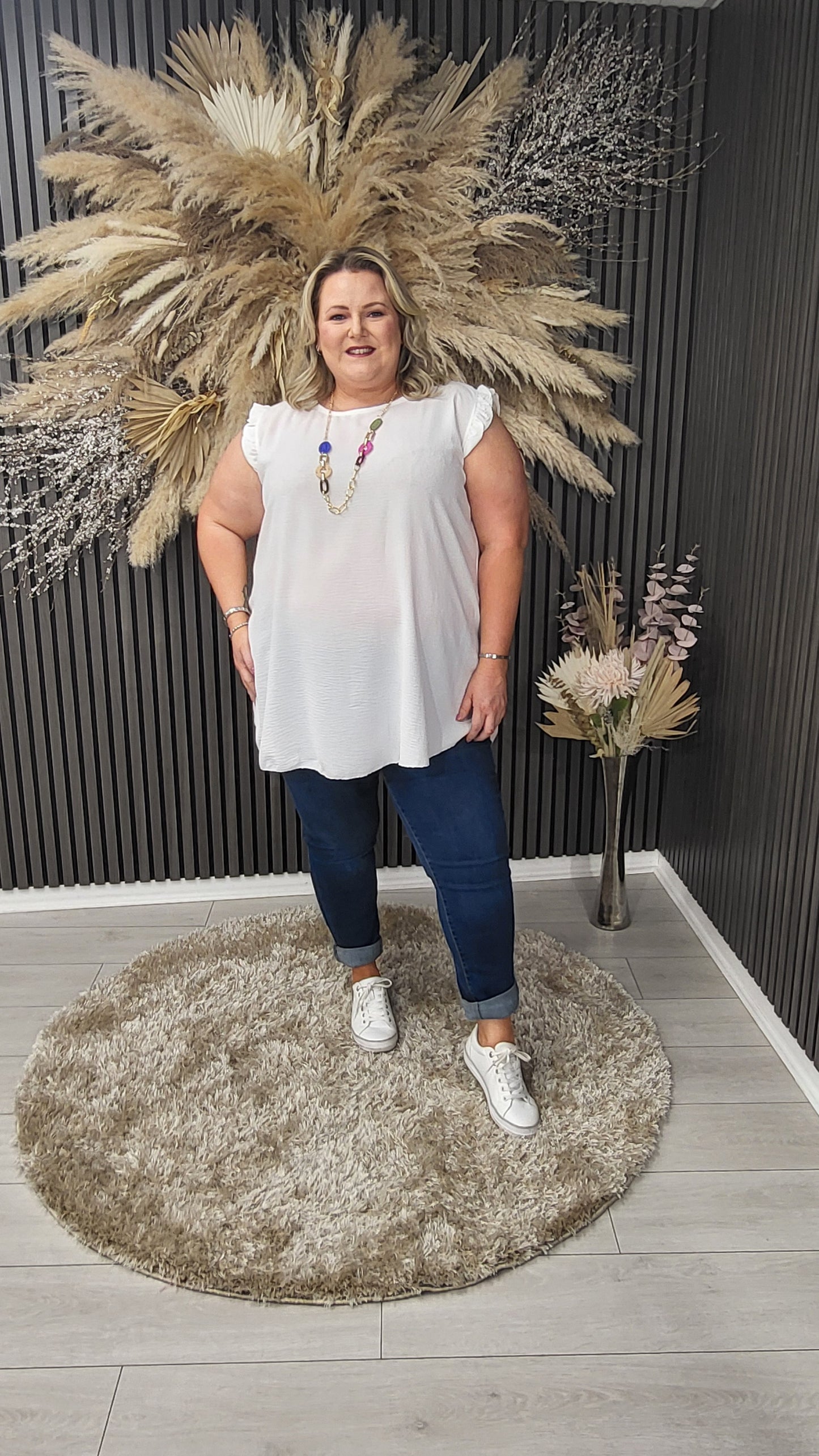 JOSIE TOP - WHITE