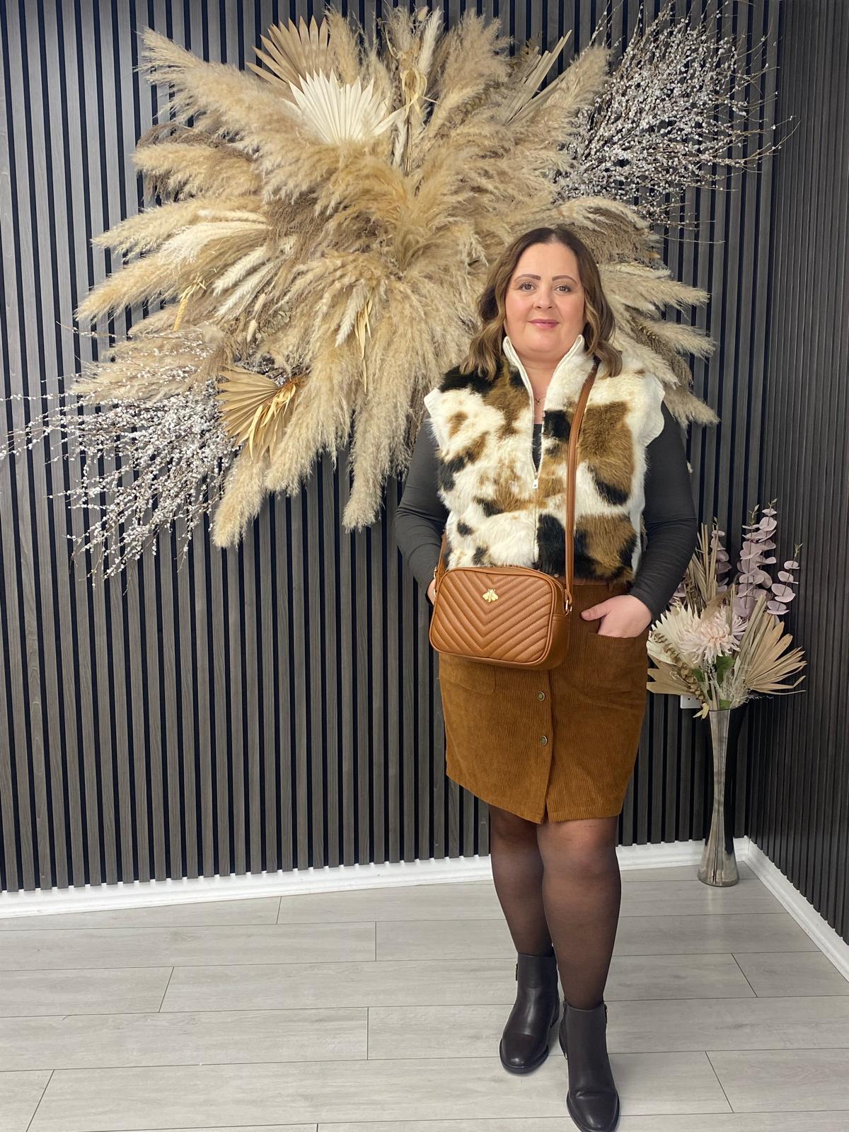 HATTIE VEST - BEIGE