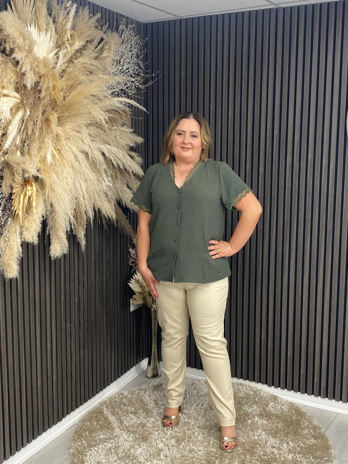 PHYLLIS TOP - KHAKI