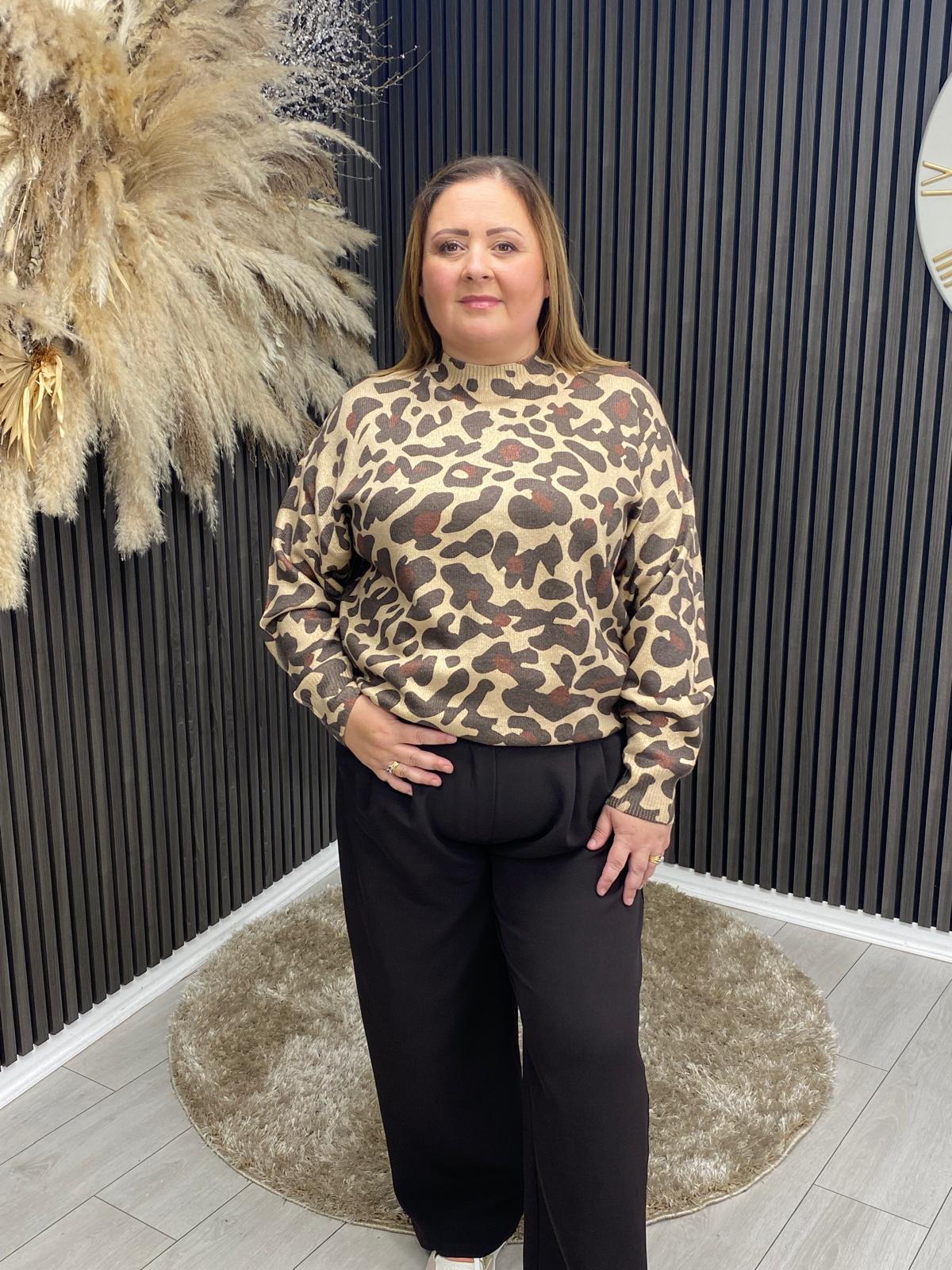NELLA JUMPER - ANIMAL PRINT